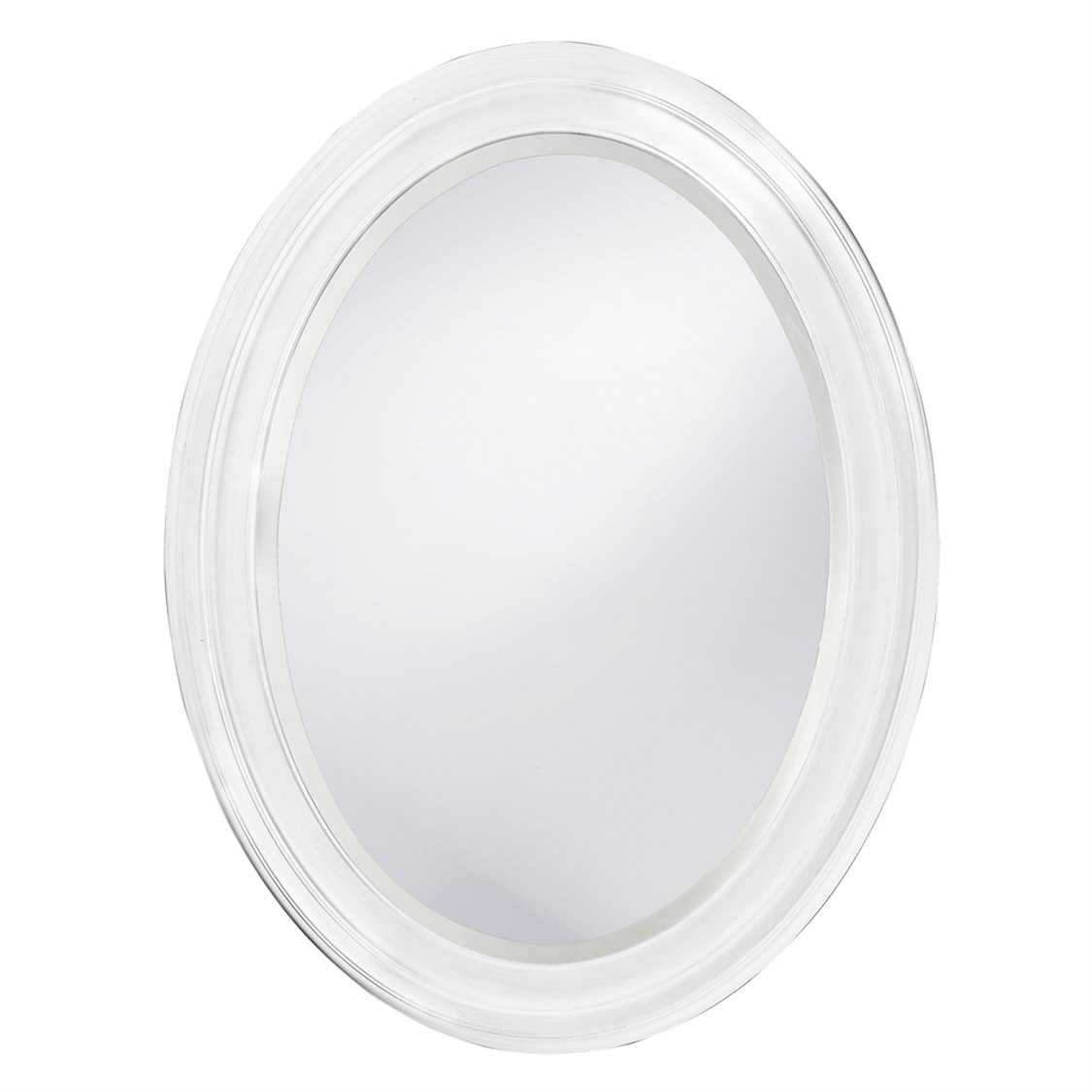 Howard Elliott George White Wall Mirror