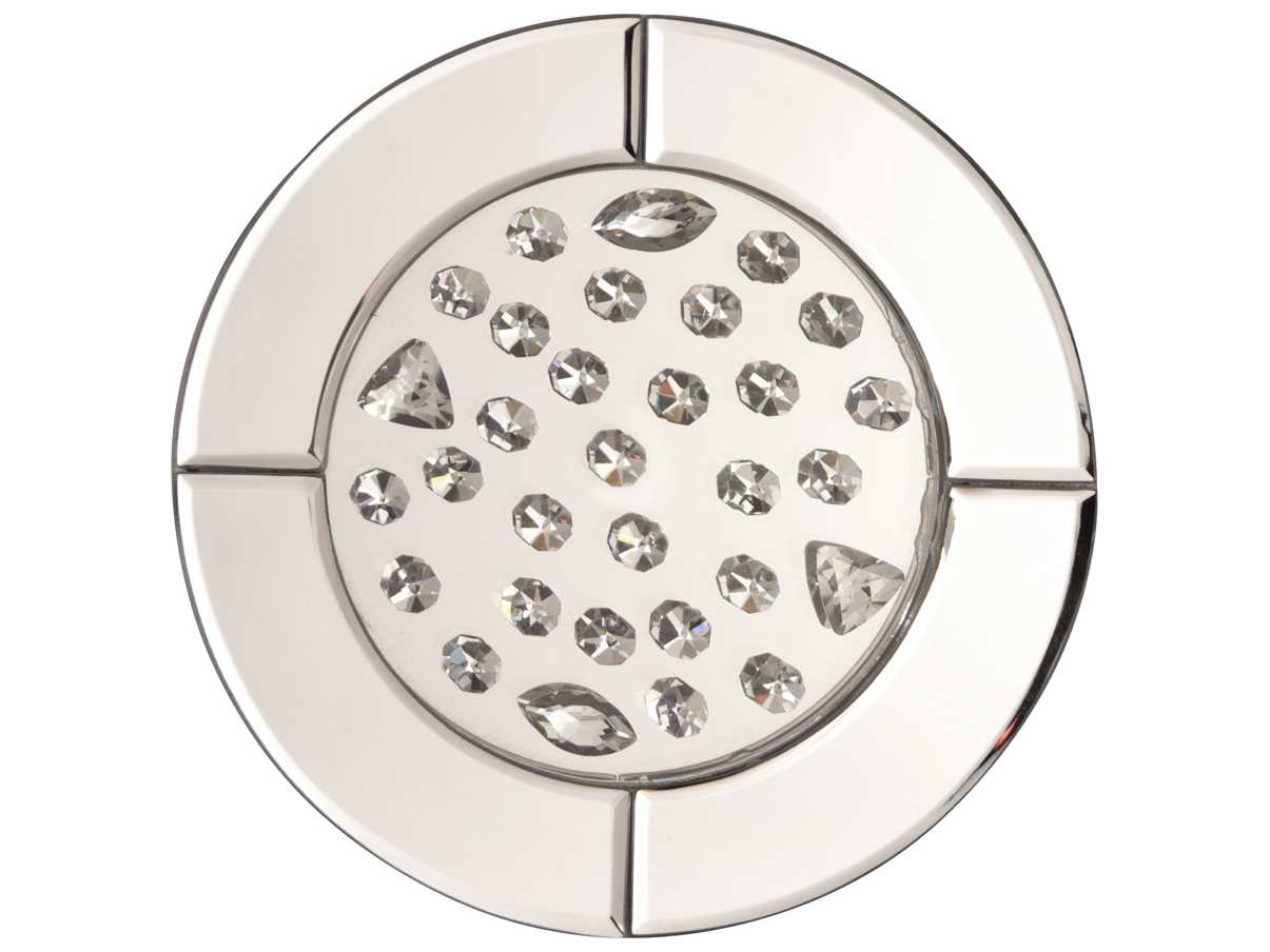 Howard Elliott Nina Crystal Accent Wall Mirror