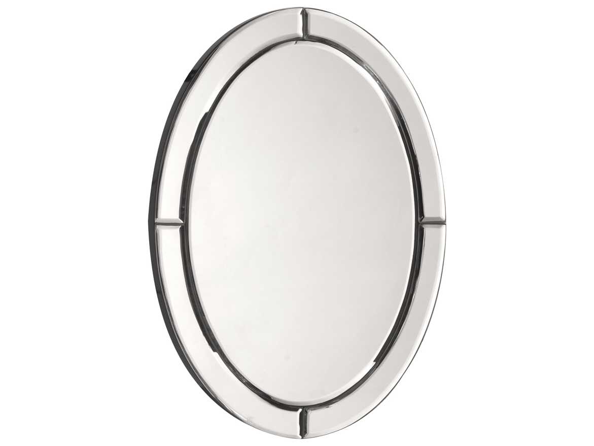 Howard Elliott Opal Oval Wall Mirror