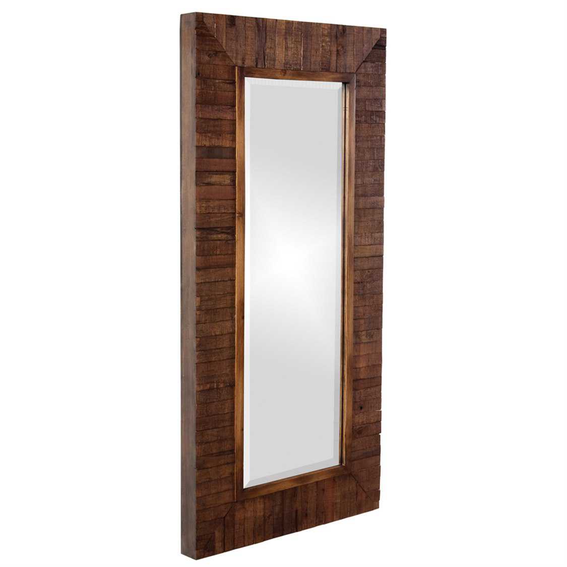 Howard Elliott Timberlane Brown Wall Mirror