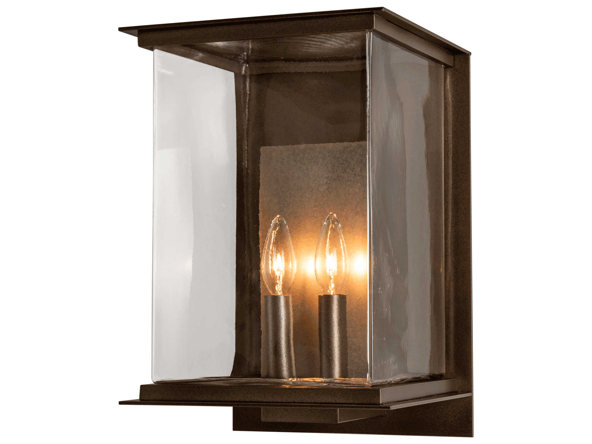 Hubbardton Forge Kingston 2 - Light Glass Outdoor Wall Light
