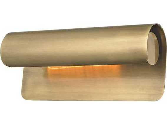 Hudson Valley Accord 1-Light Aged Brass Wall Sconce