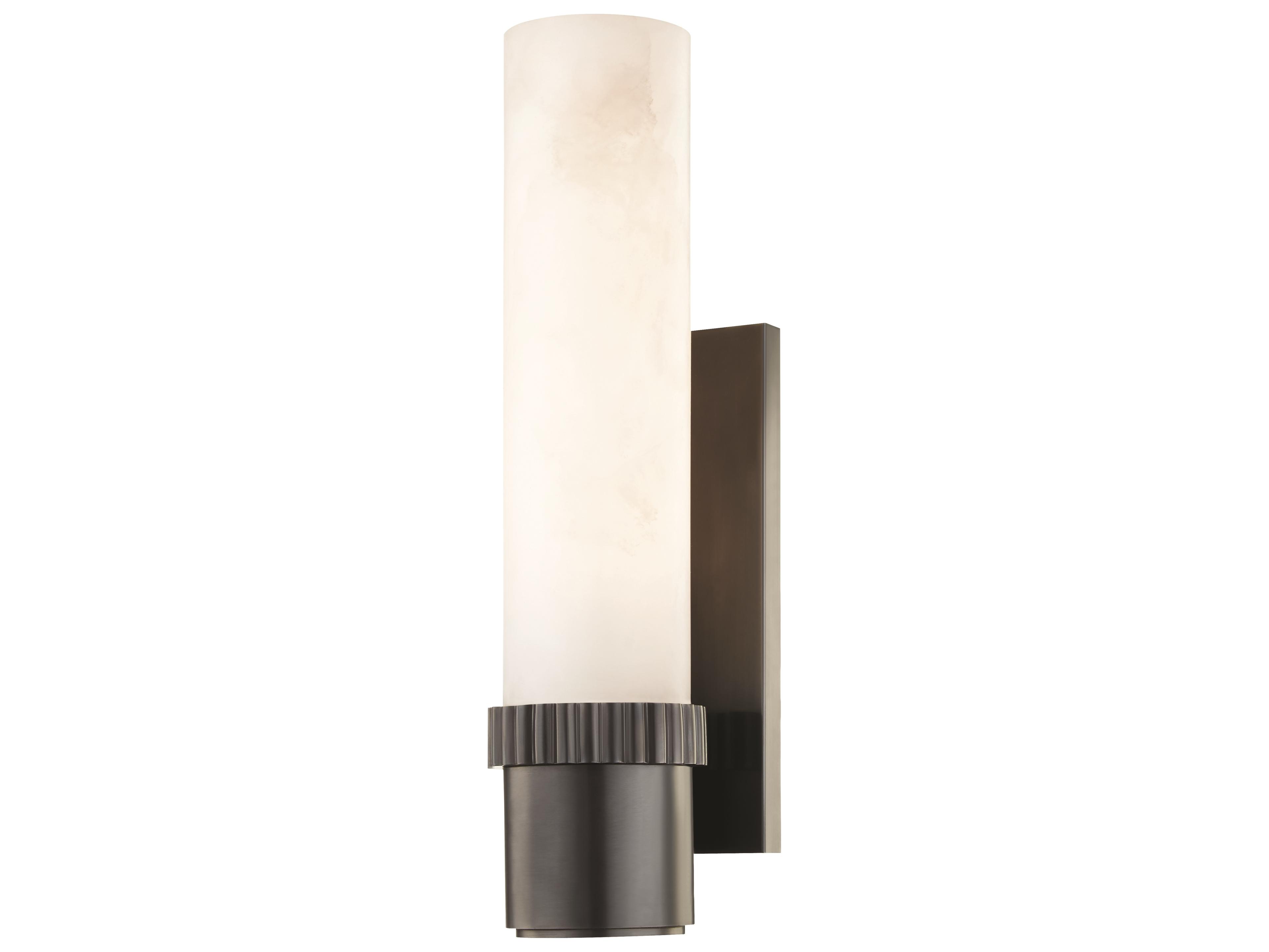 Hudson Valley Argon 1-Light Old Bronze Off White LED Wall Sconce