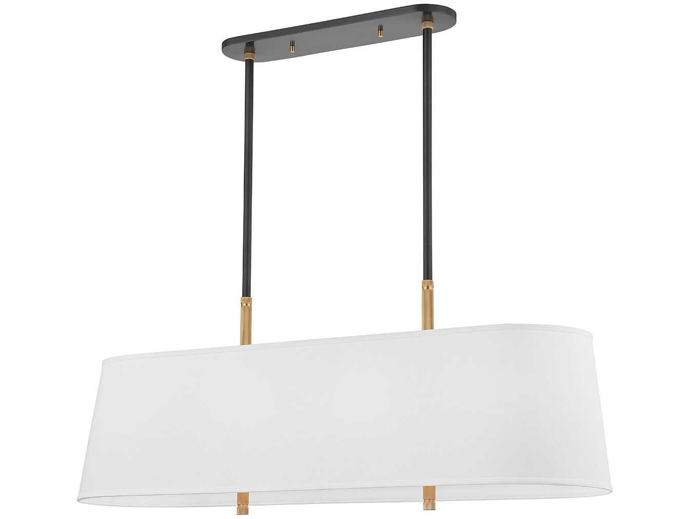 Hudson Valley Bowery 8-Light Aged Old Bronze Island Pendant