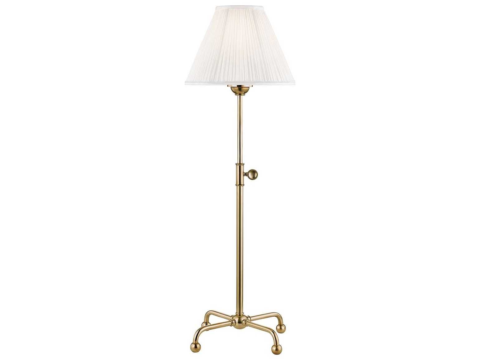 Hudson Valley Classic Aged Brass Table Lamp