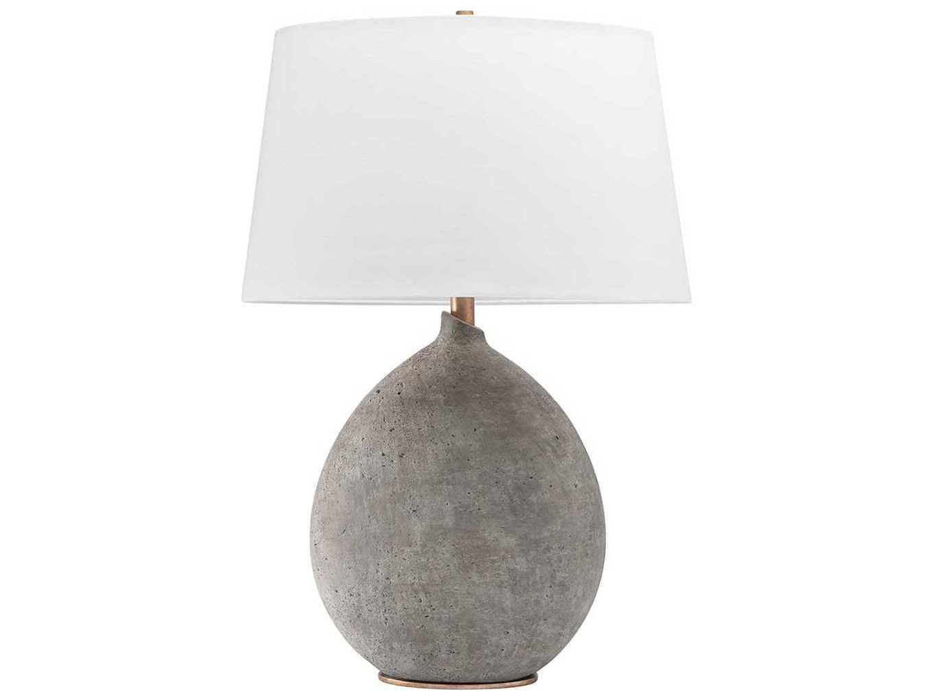 Hudson Valley Denali Gray Buffet Lamp