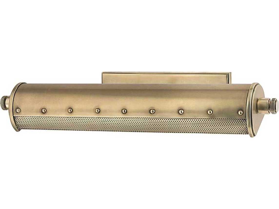 Hudson Valley Gaines 2-Light Aged Brass Picture Light