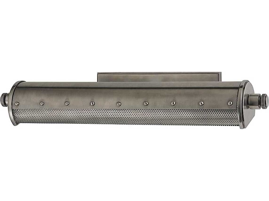 Hudson Valley Gaines 2-Light Historic Nickel Picture Light