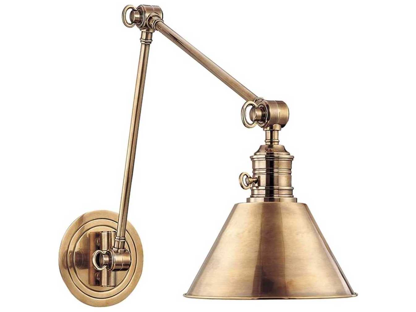 Hudson Valley Garden City Swing Arm Light