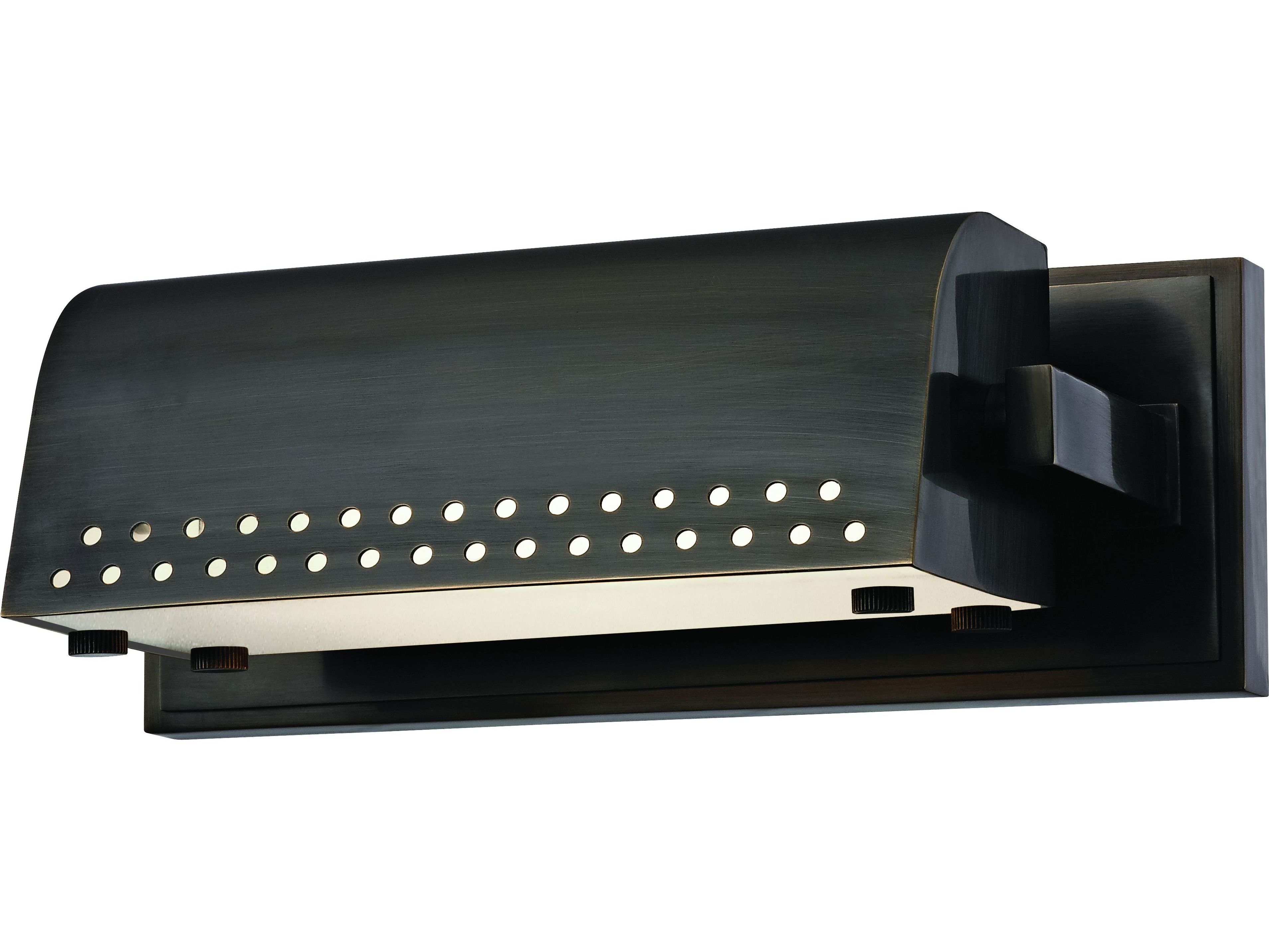 Hudson Valley Garfield 1-Light Distressed Bronze LED Picture Light