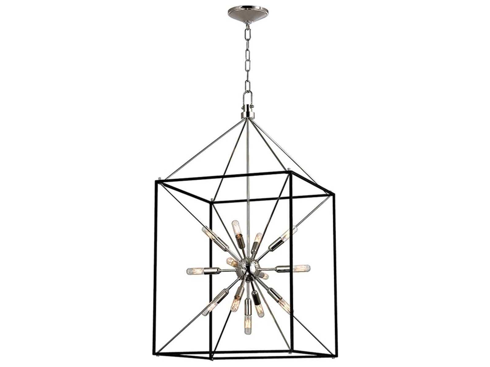 Hudson Valley Glendale 13-Light Polished Nickel Pendant
