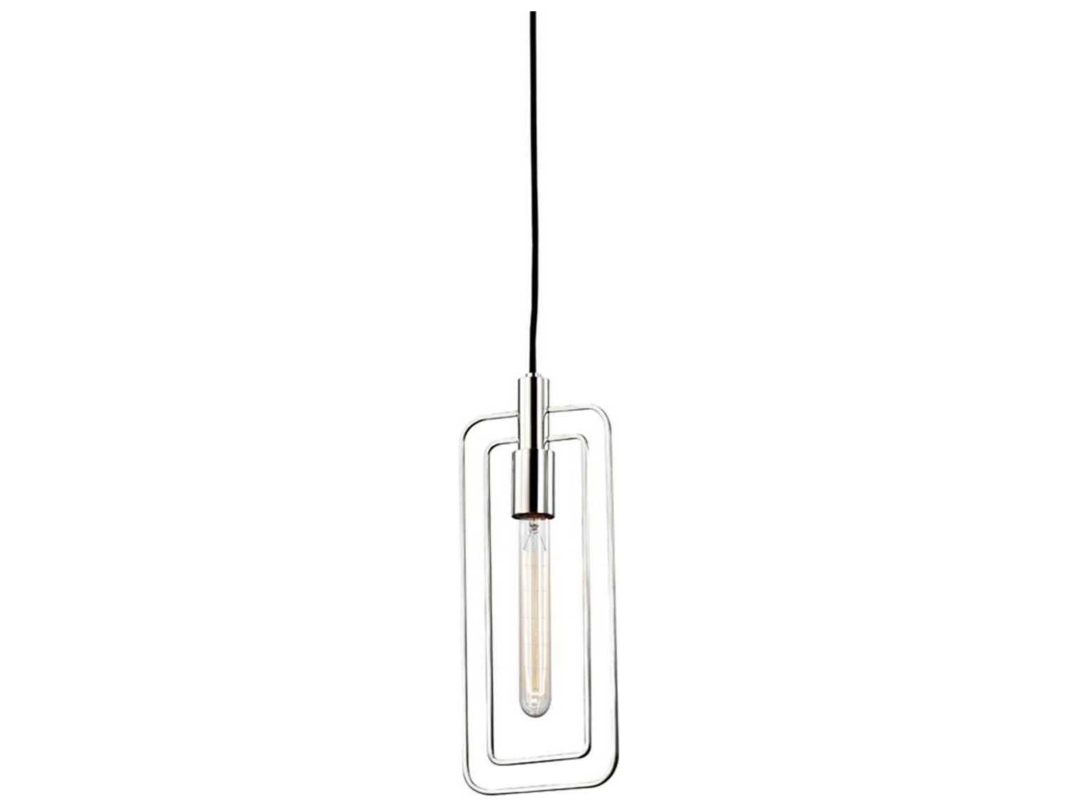 Hudson Valley Masonville 1-Light Polished Nickel Mini Pendant