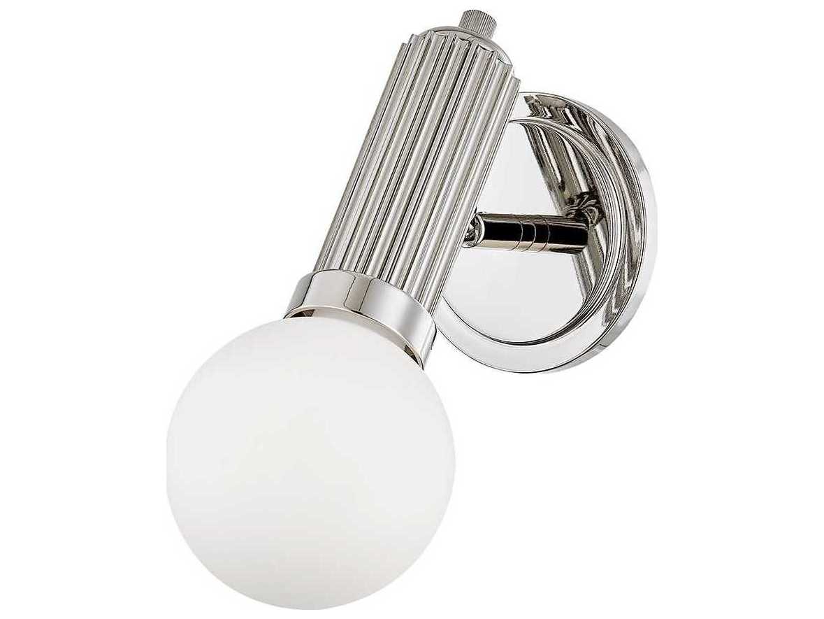 Hudson Valley Reade 1-Light Polished Nickel LED Wall Sconce