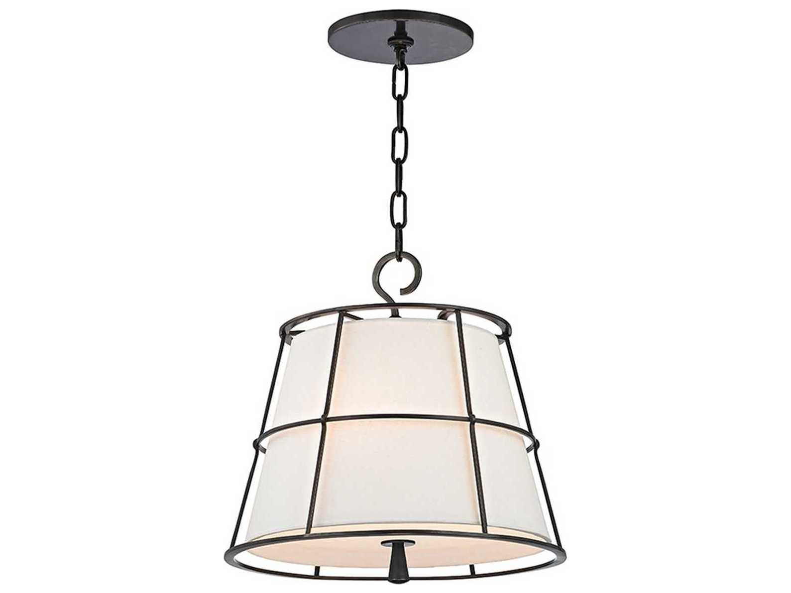 Hudson Valley Savona 2-Light Old Bronze Off White Empire Pendant