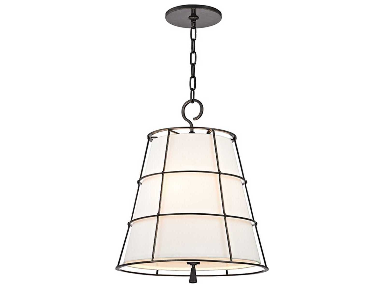 Hudson Valley Savona 3-Light Old Bronze Off White Empire Pendant