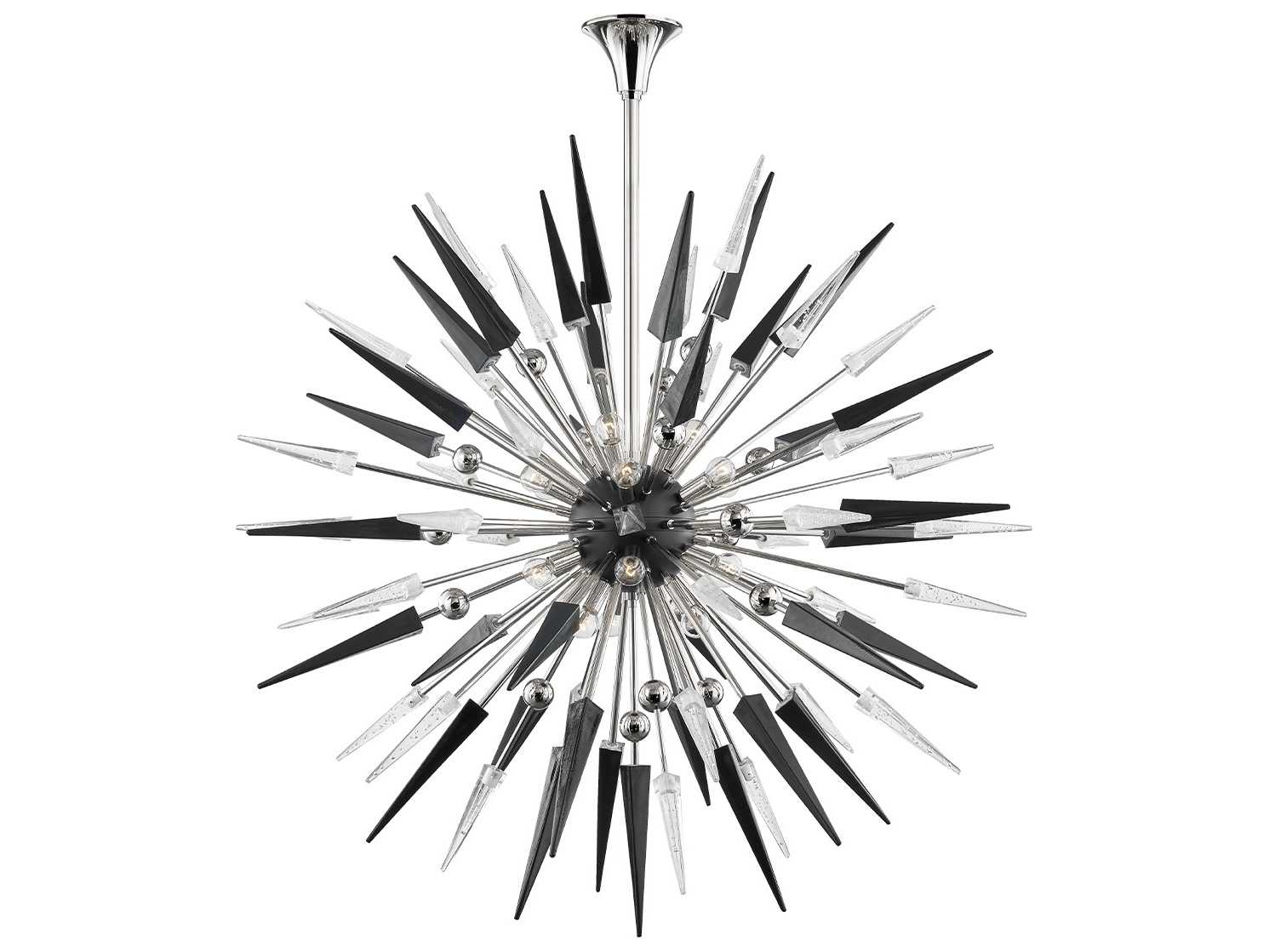 Hudson Valley Sparta 18-Light8-Light Polished Nickel Pendant