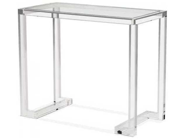 Interlude Home Clear Computer Desk