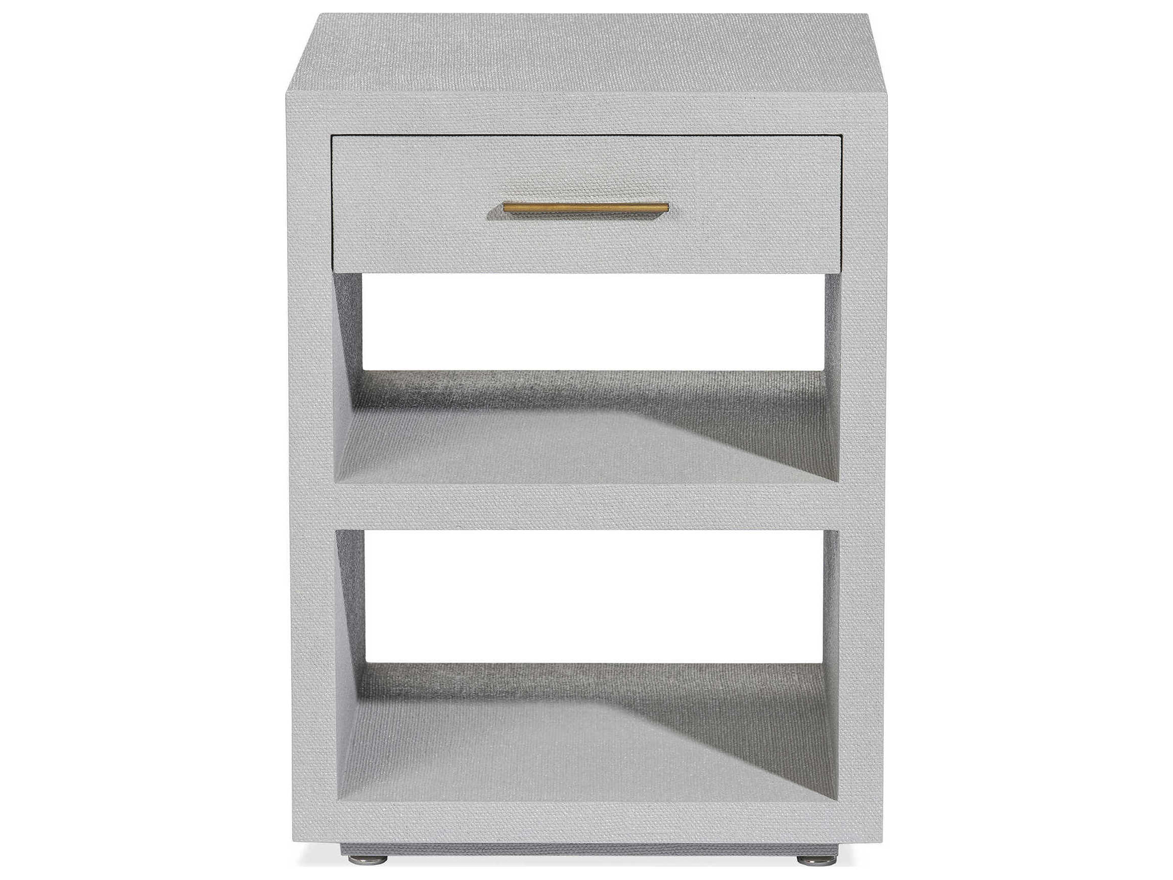 Interlude Home Livia 1-Drawer Gold Chest Nightstand