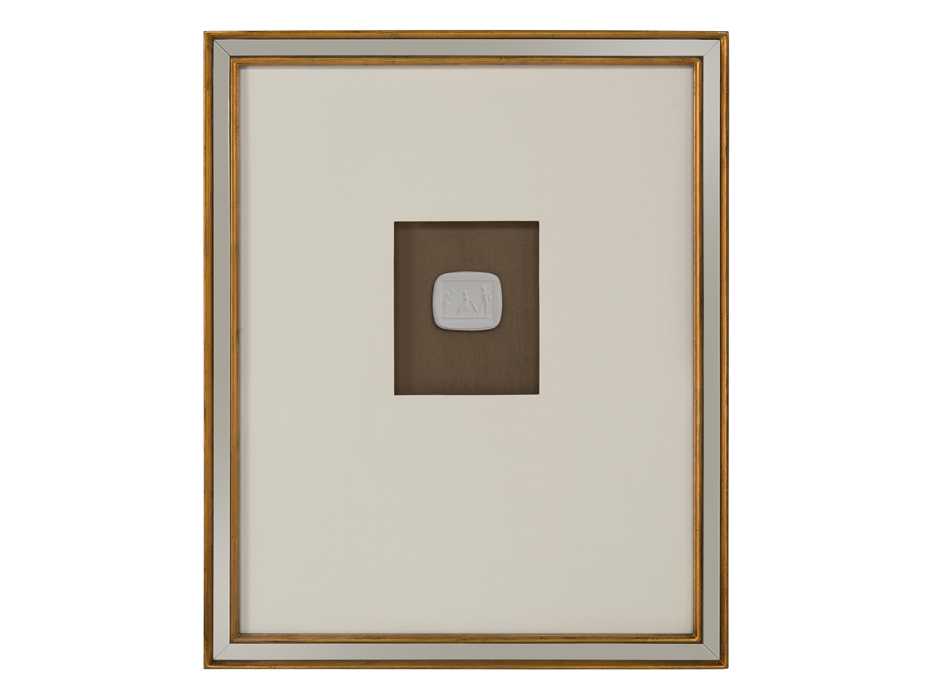 John Richard Mahogany Intaglio-II Painting