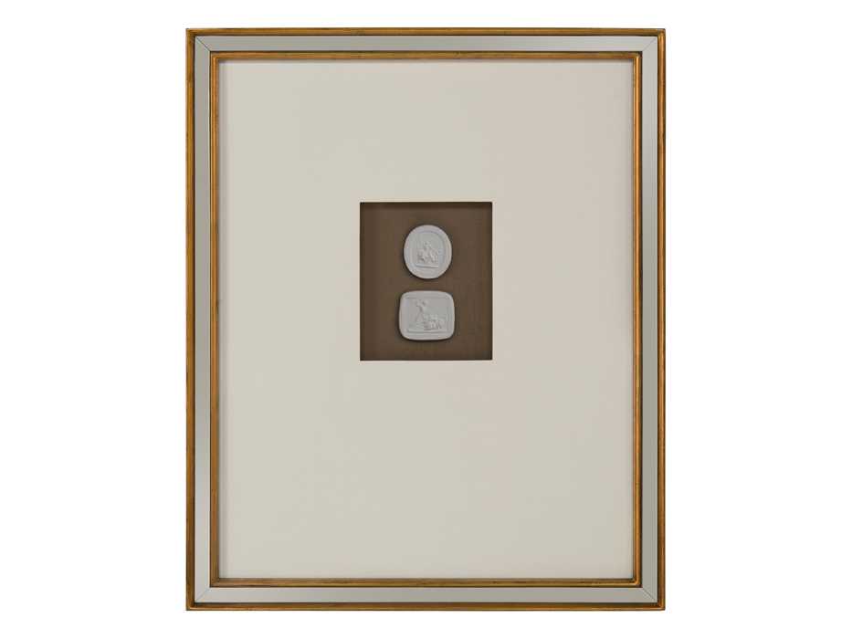 John Richard Mahogany Intaglio-VII Painting