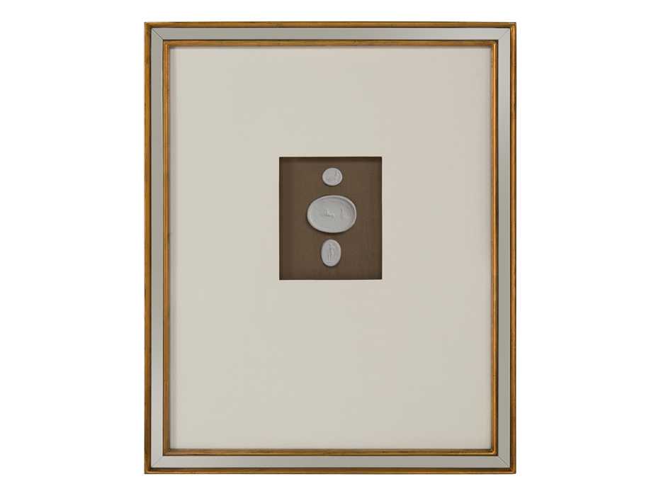 John Richard Mahogany Intaglio-IX Painting