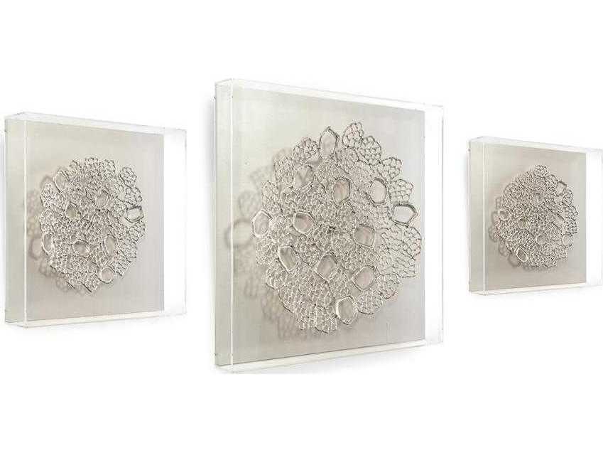 John Richard Silver Lace Shadow Box