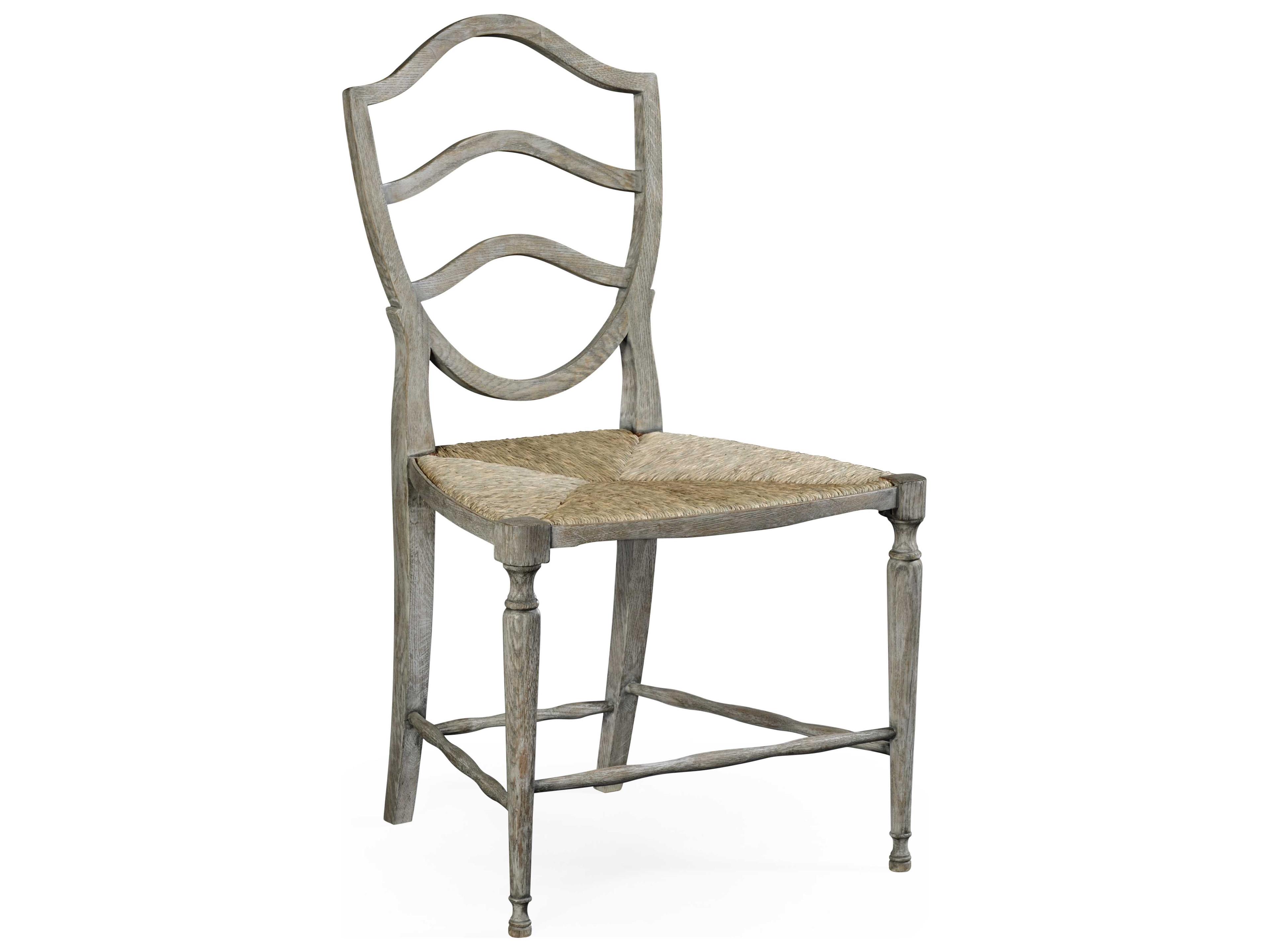Jonathan Charles William Yeoward Oak Wood Gray Side Dining Chair