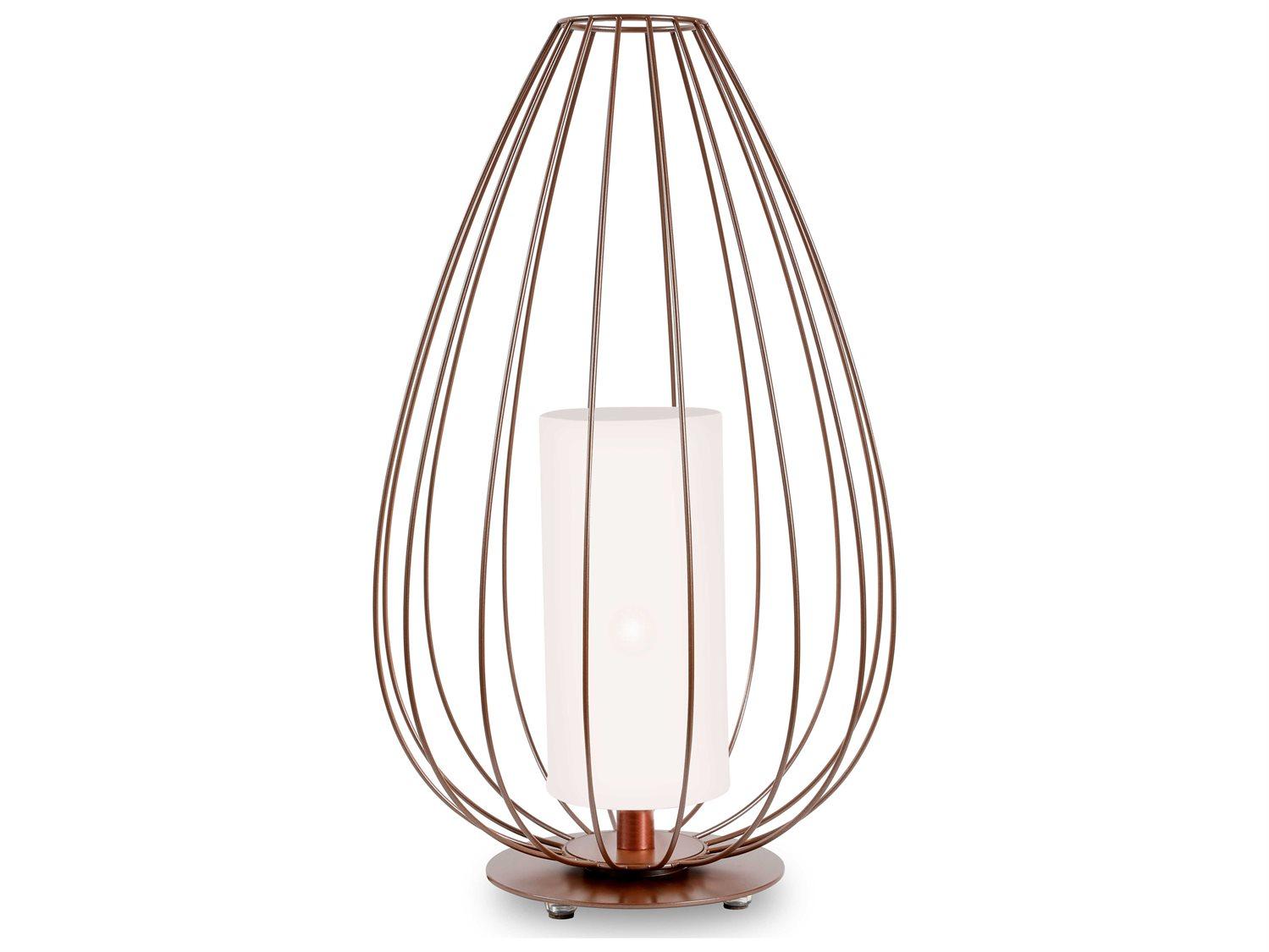 Karman Cell LED Lacquered Glossy Bronze Buffet Lamp