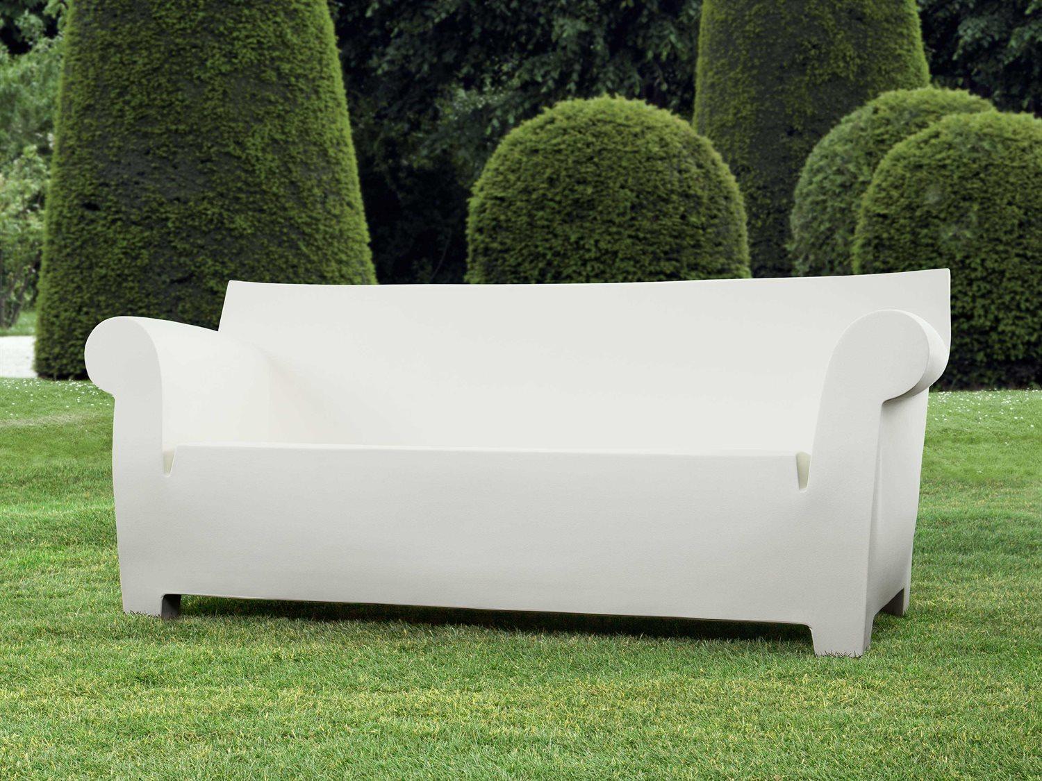 Kartell Bubble Zinc White Sofa