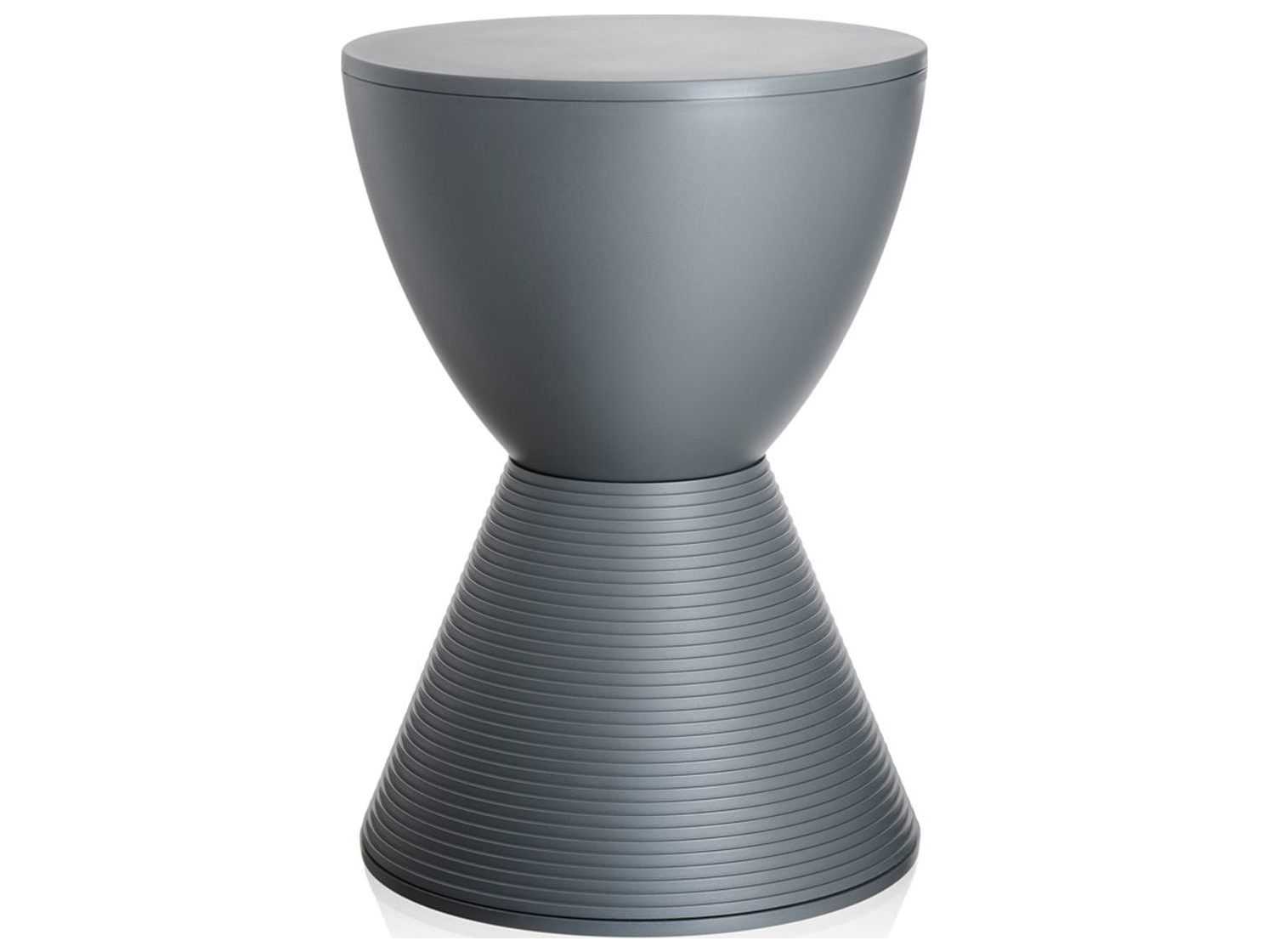 Kartell Prince Aha Pigeon Gray Accent Stool