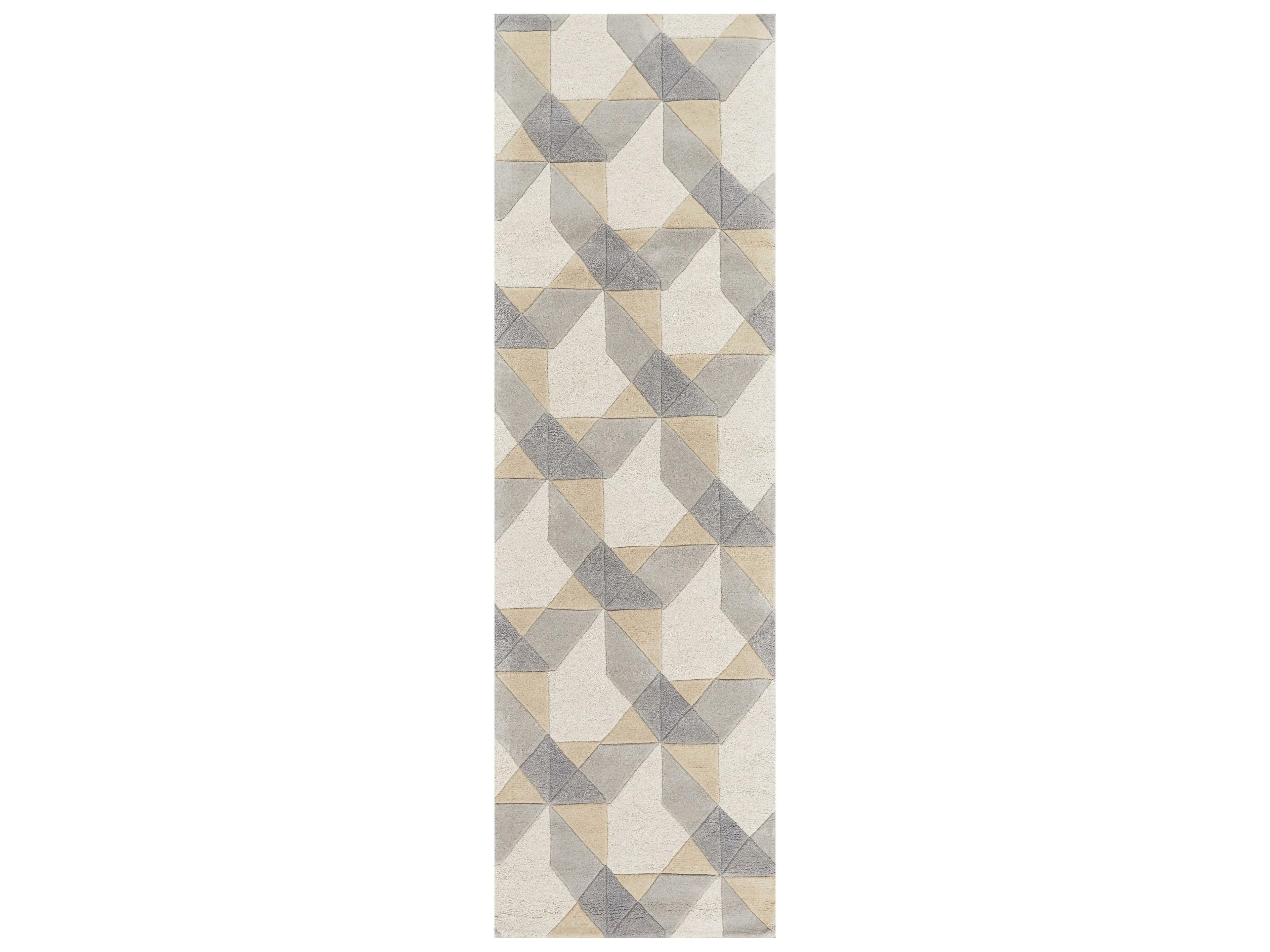 KAS Eternity Geometric Runner Area Rug