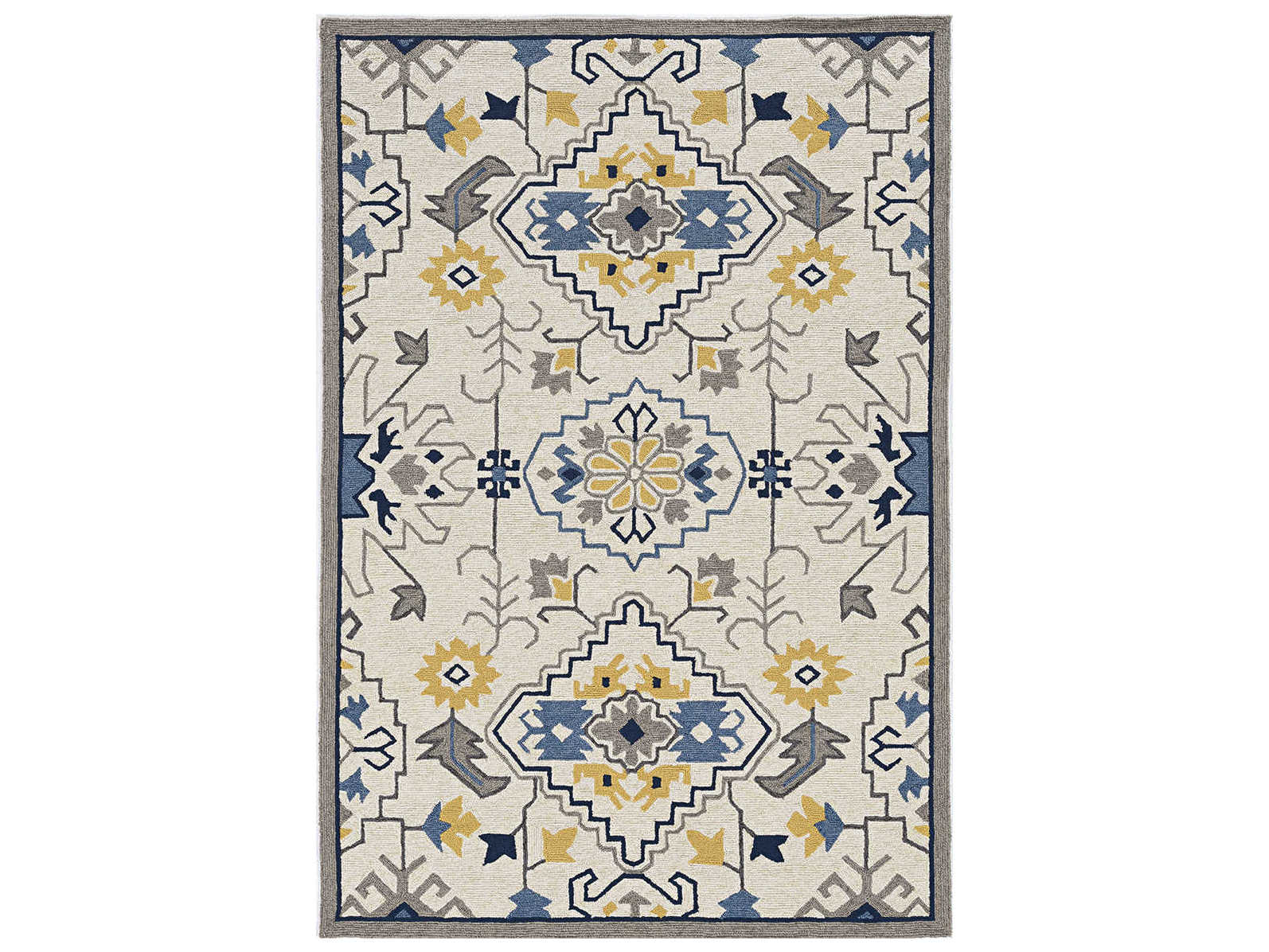 KAS Harbor Floral Area Rug