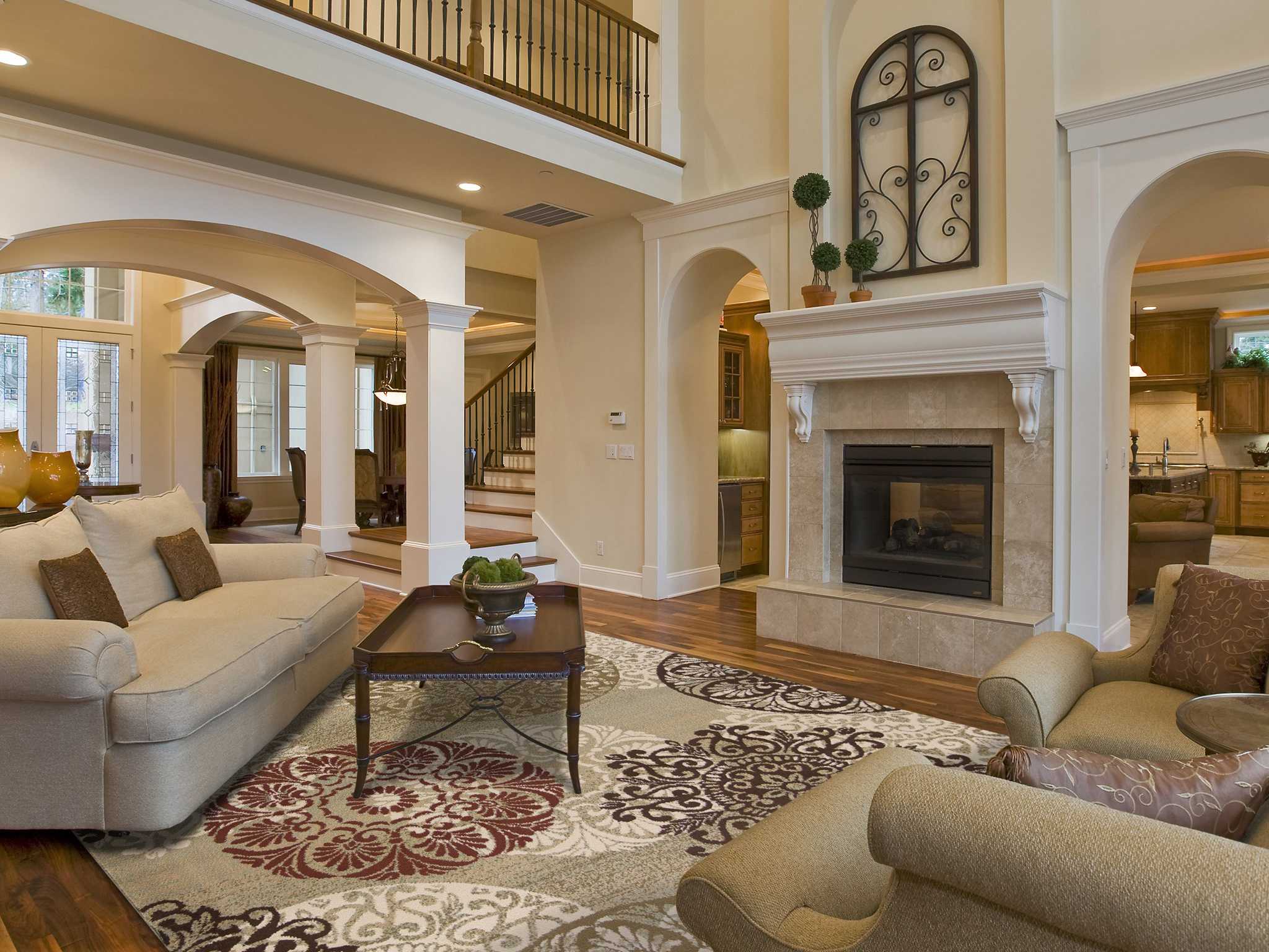 KAS Heritage Floral Area Rug