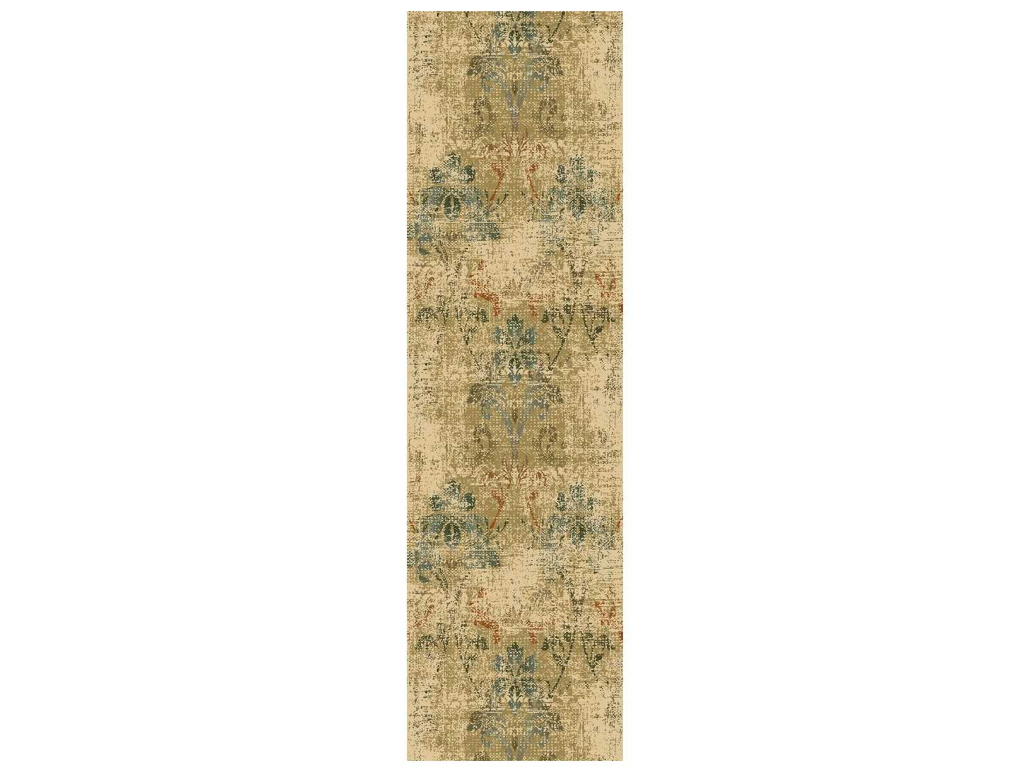 KAS Heritage Floral Runner Area Rug
