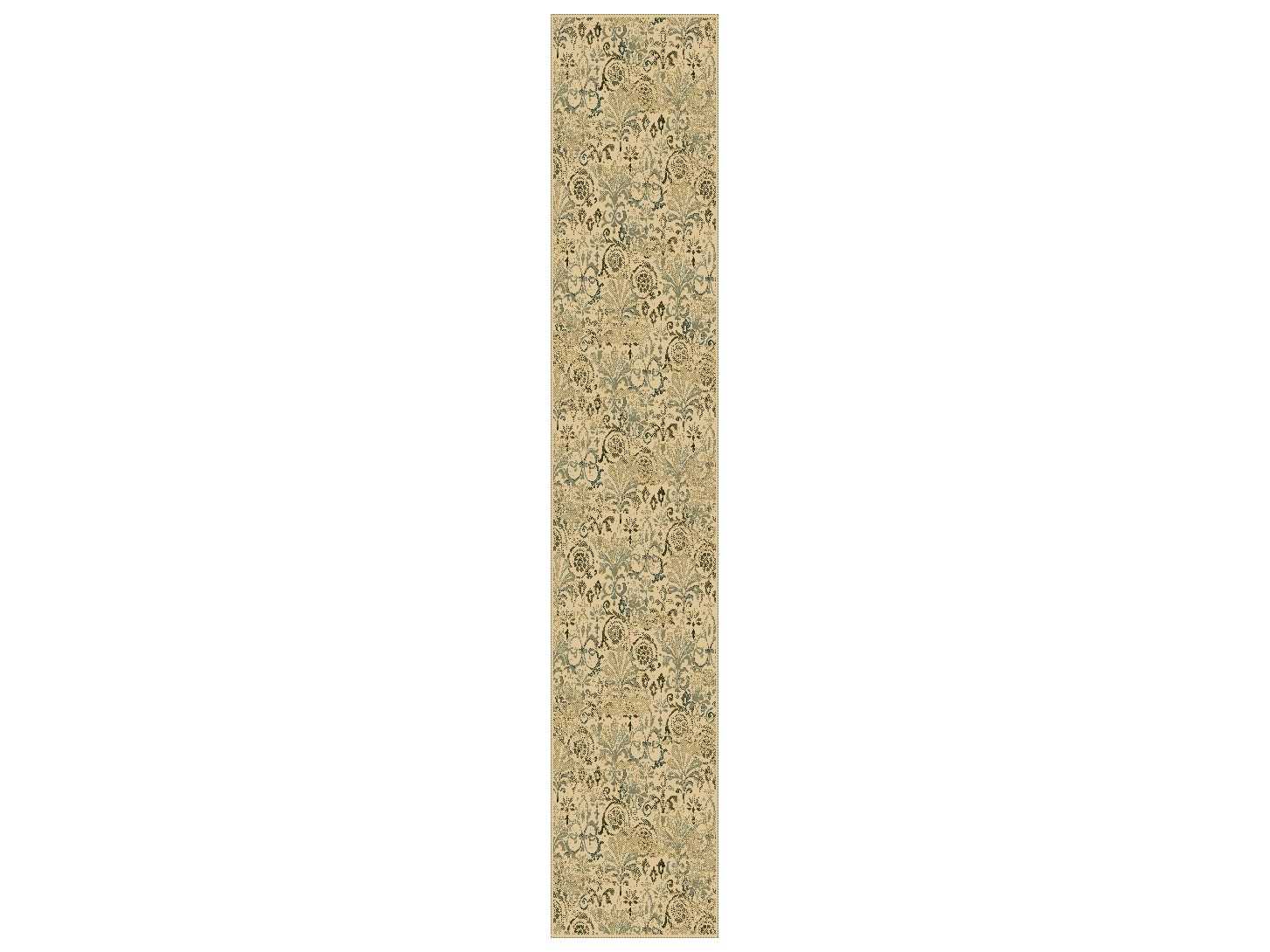 KAS Heritage Floral Runner Area Rug
