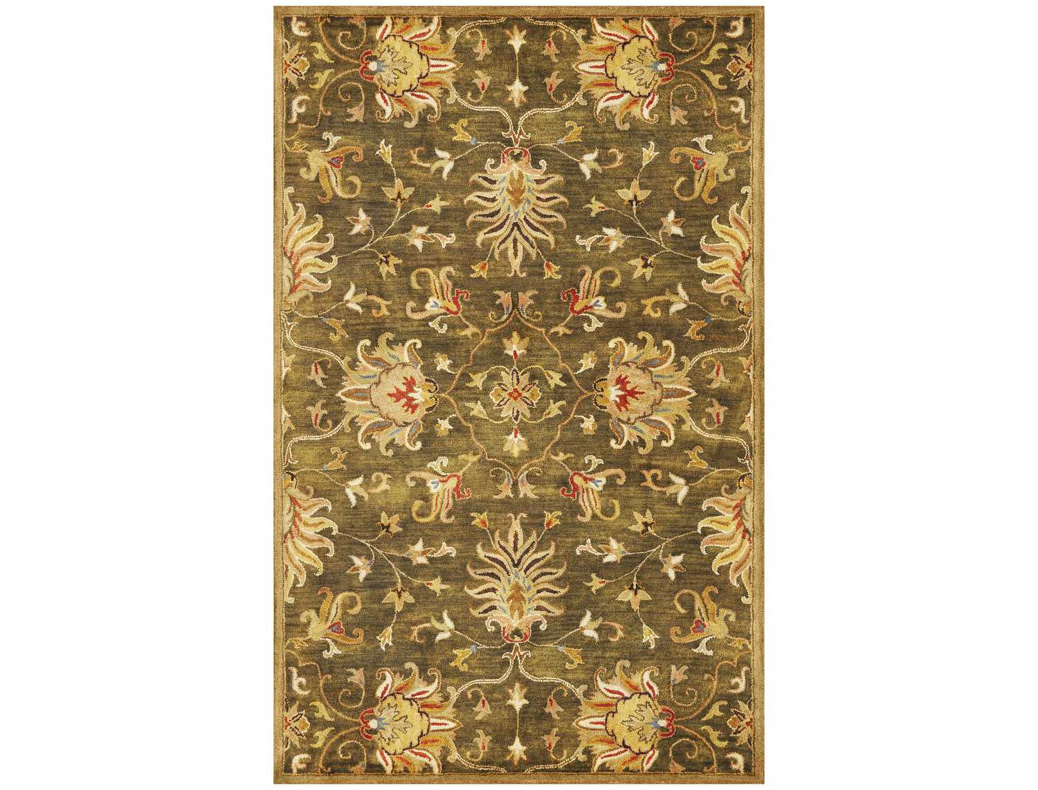 KAS Syriana Floral Runner Area Rug