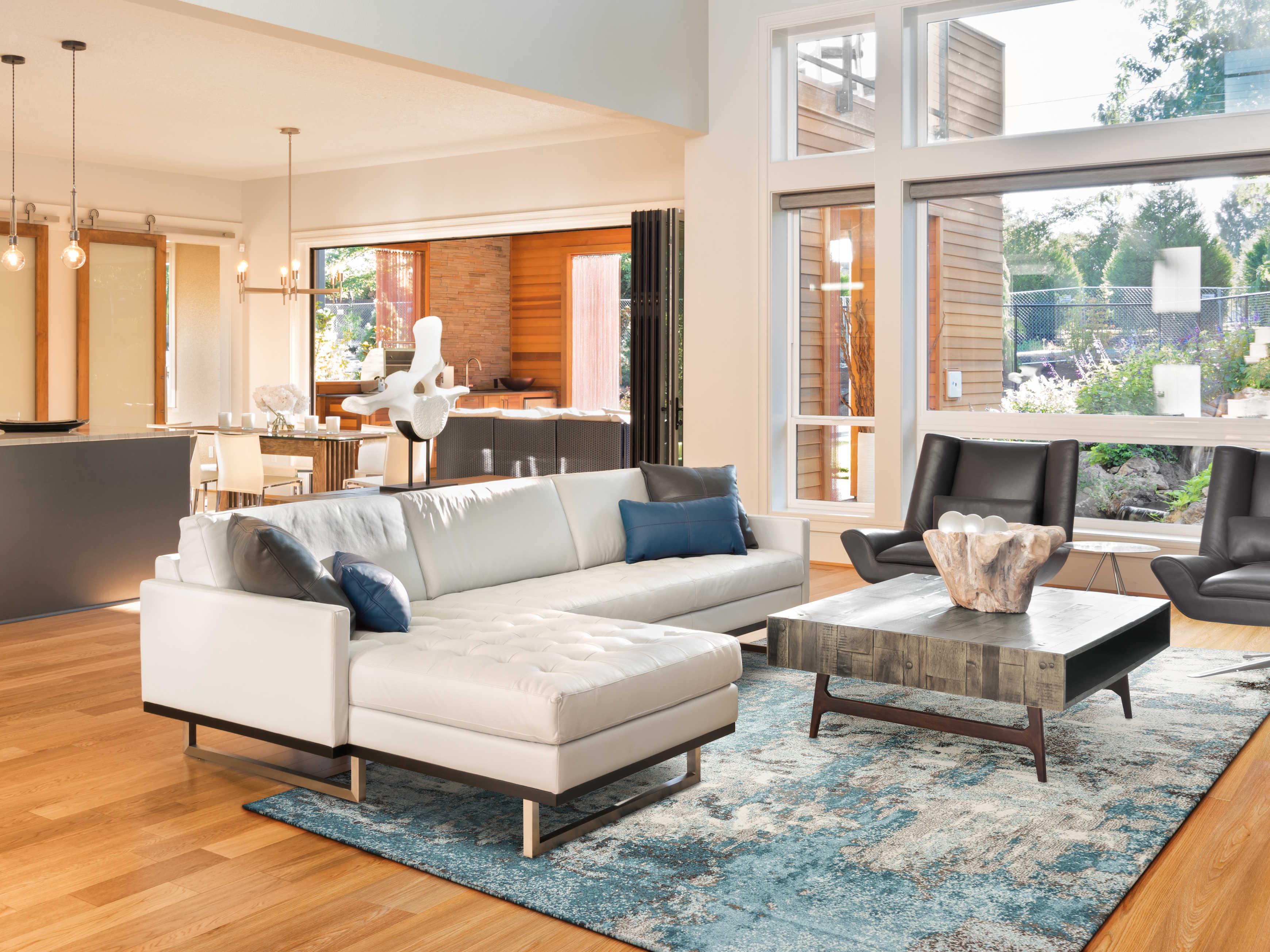 KAS Watercolors Abstract Area Rug