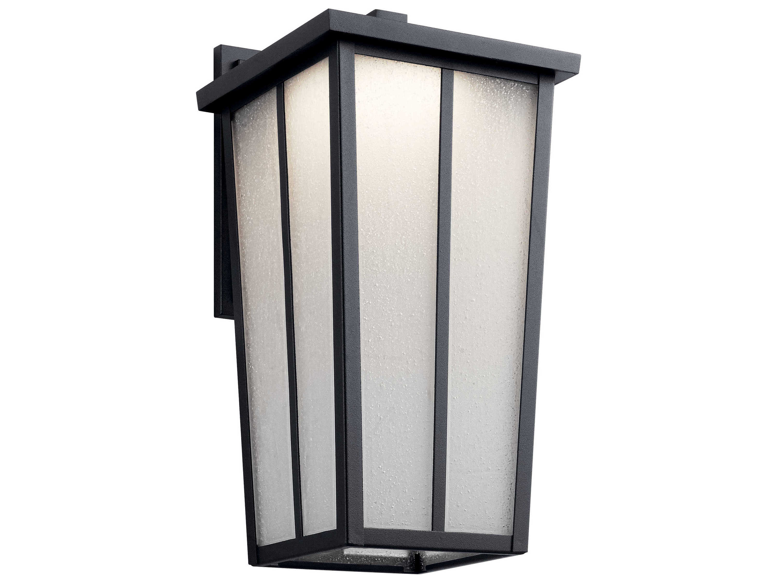 Kichler Amber Valley 1 - Light Glass LED Outdoor Wall Light