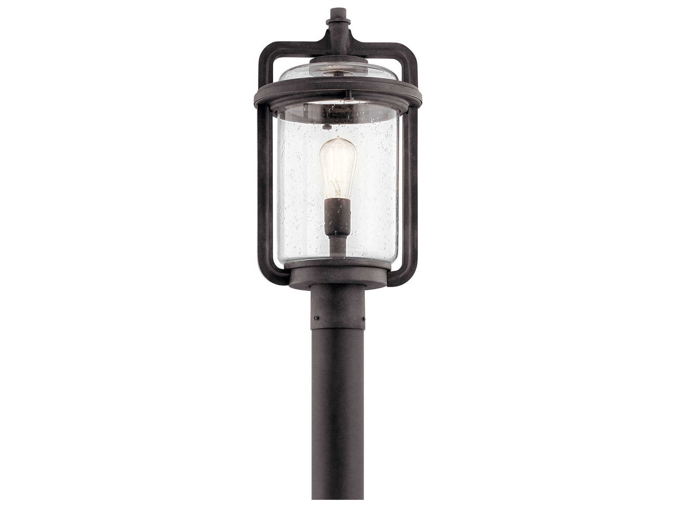 Kichler Andover 1 - Light Glass Outdoor Post Light