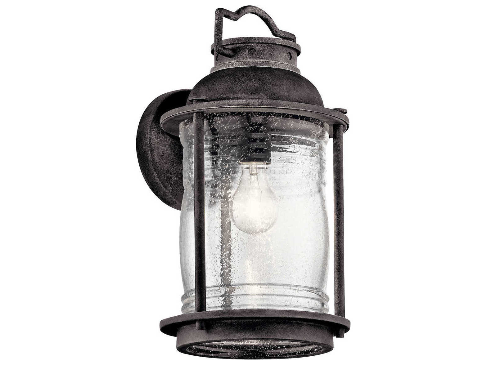 Kichler Ashland Bay 1 - Light Glass Outdoor Wall Light