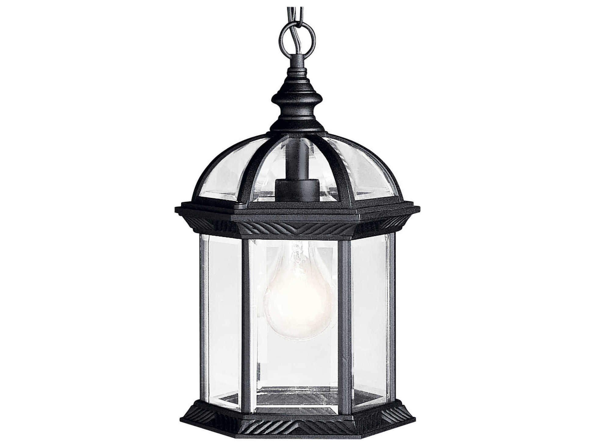 Kichler Barrie 1 - Light Glass Outdoor Hanging Light