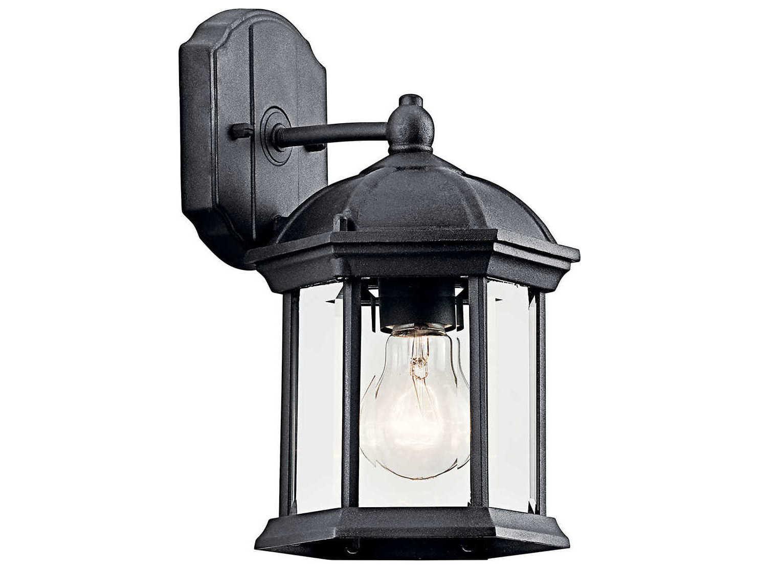 Kichler Barrie 1 - Light Glass Outdoor Wall Light
