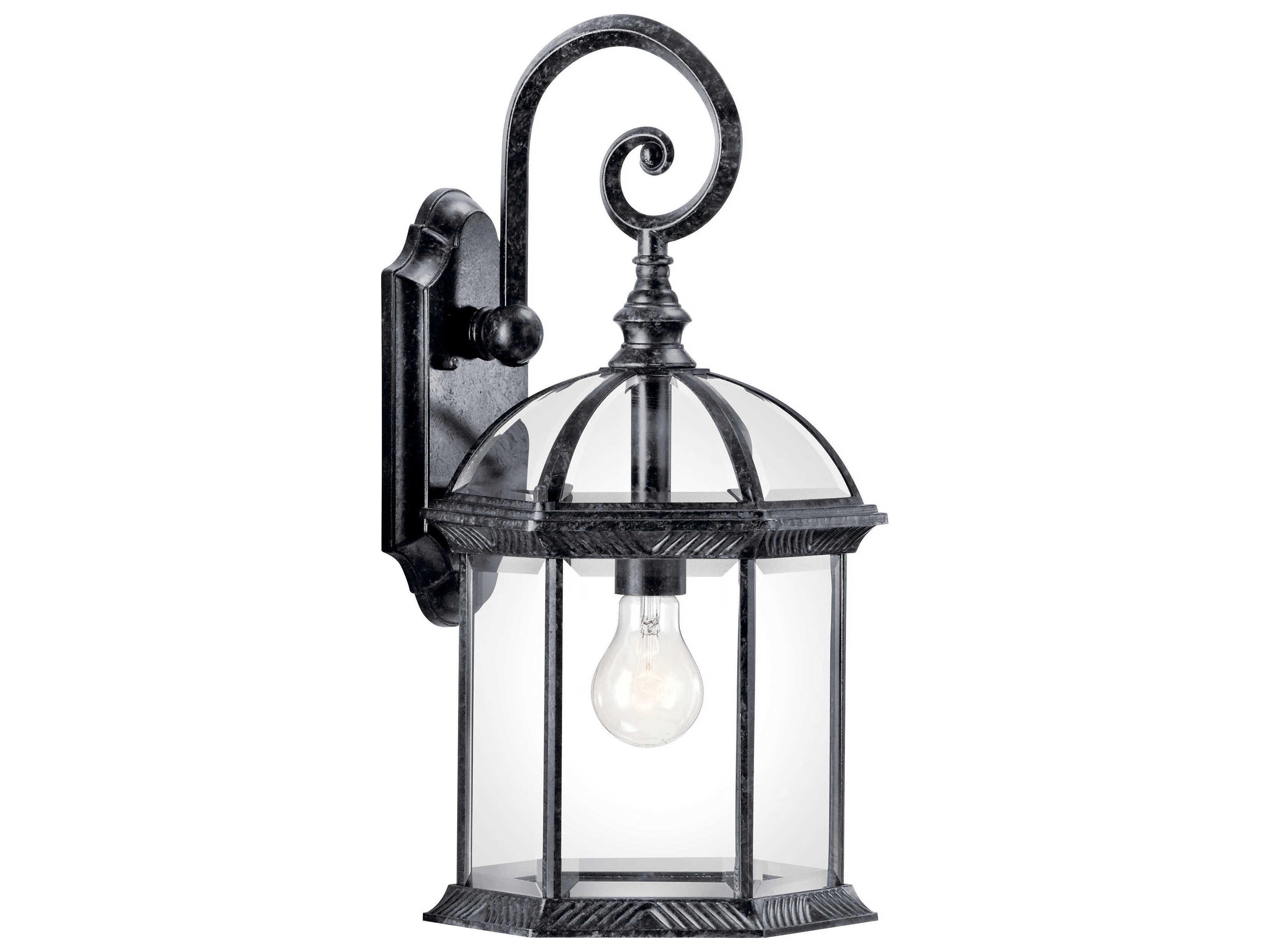 Kichler Barrie 1 - Light Glass Outdoor Wall Light