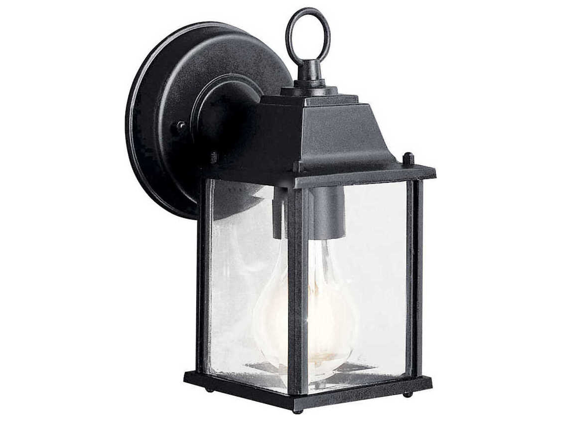 Kichler Barrie 1 - Light Glass Outdoor Wall Light