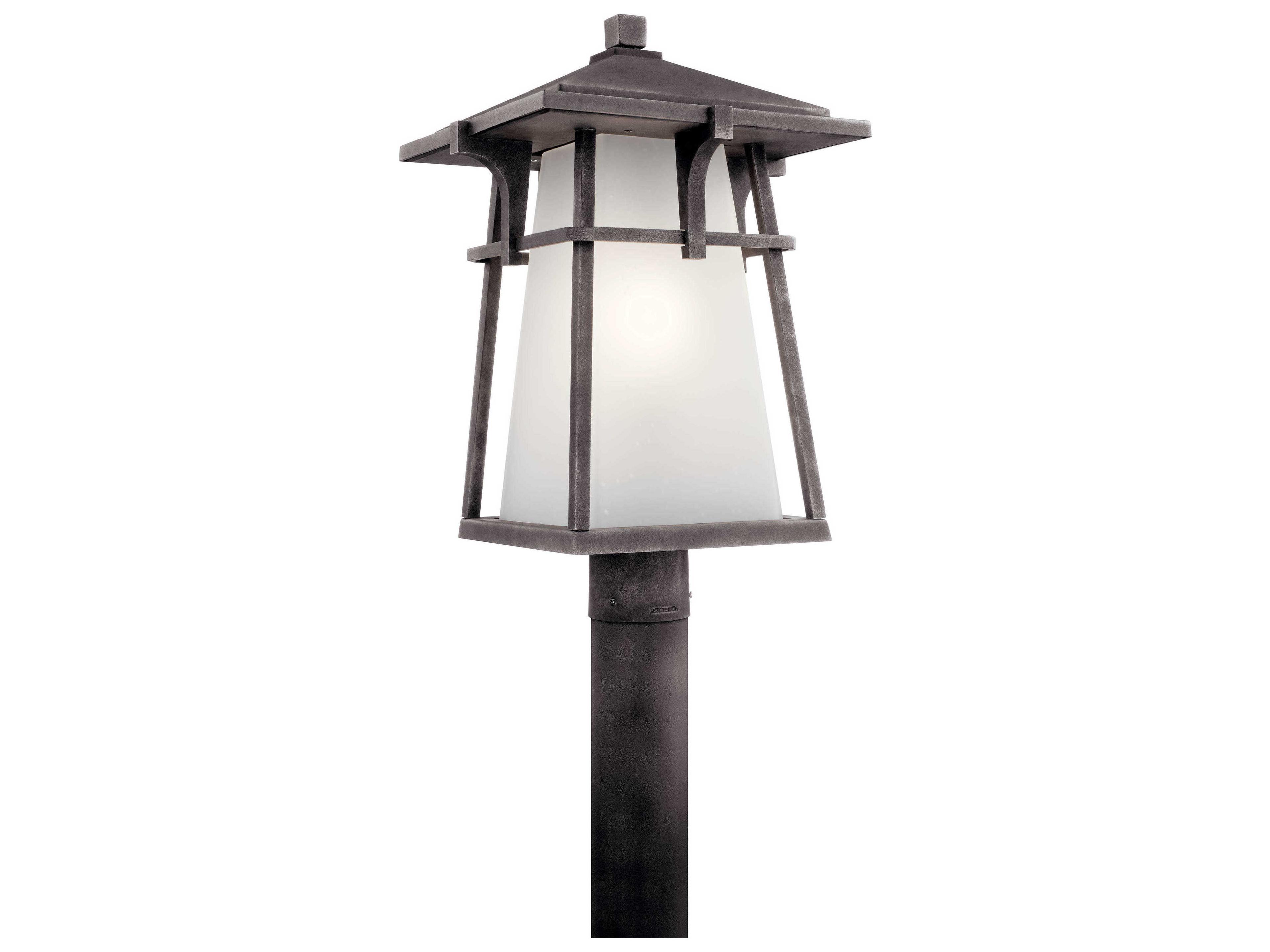 Kichler Beckett 1 - Light Glass Outdoor Post Light