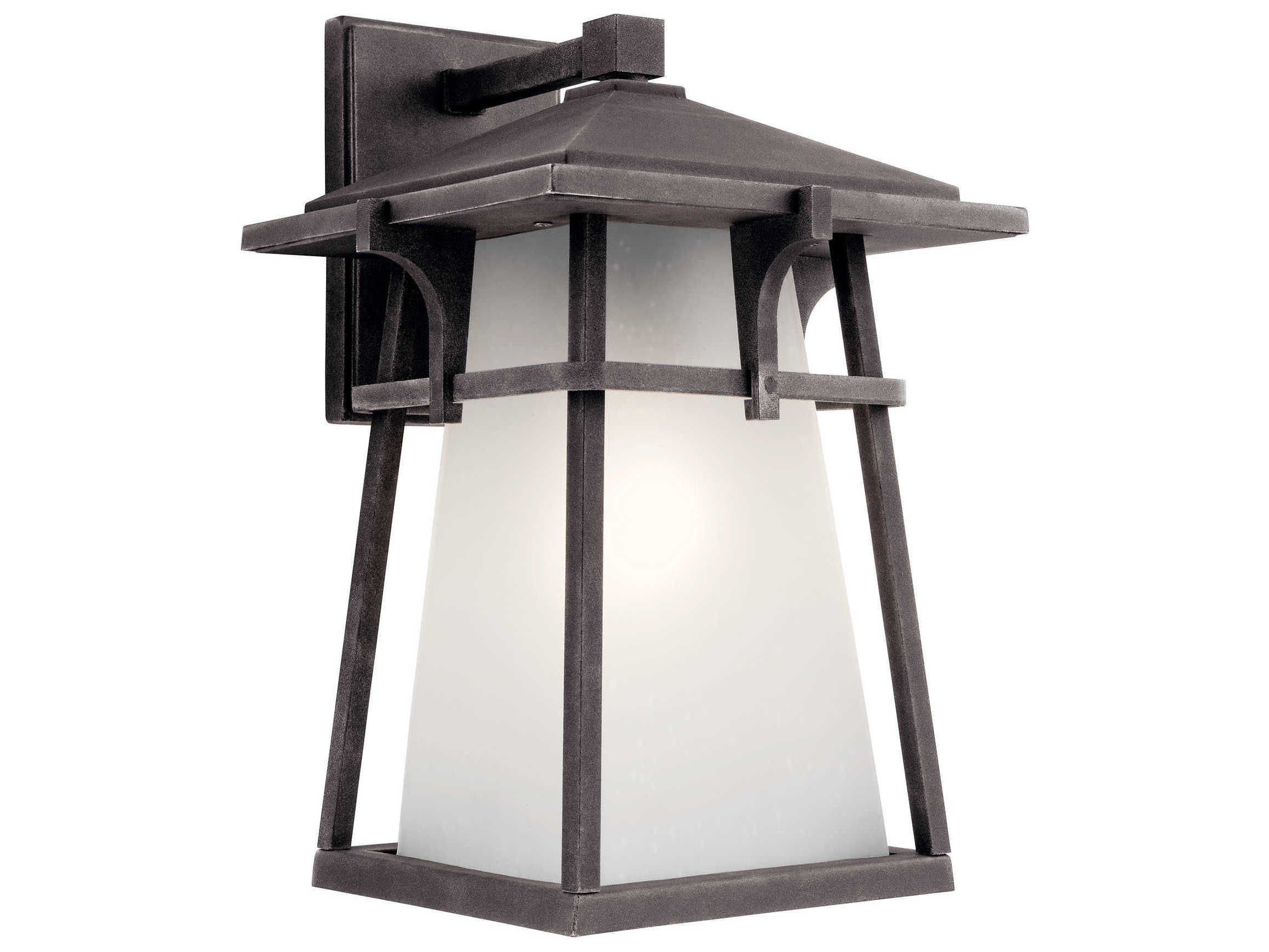 Kichler Beckett 1 - Light Glass Outdoor Wall Light