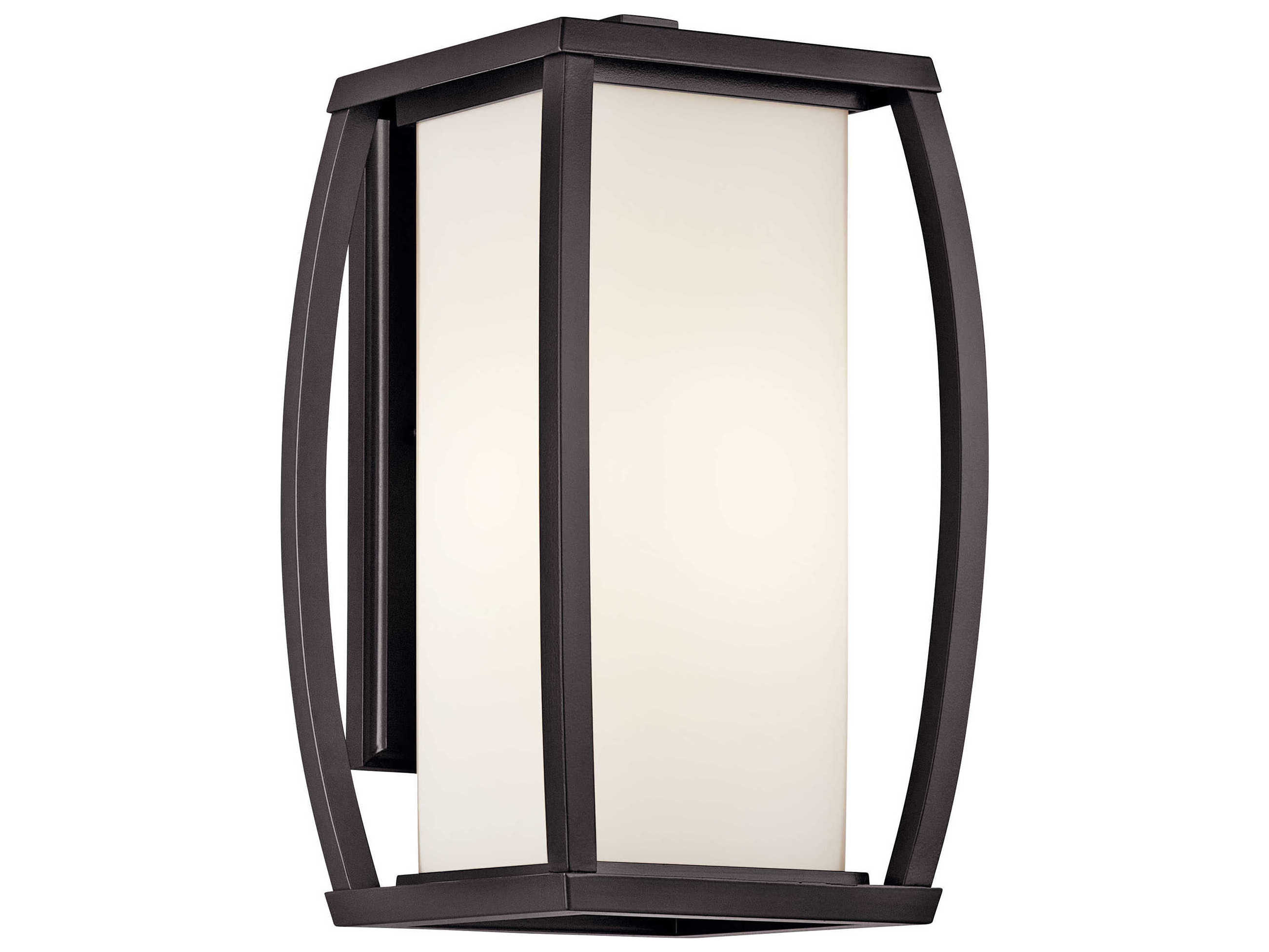 Kichler Bowen 1 - Light Glass Outdoor Wall Light