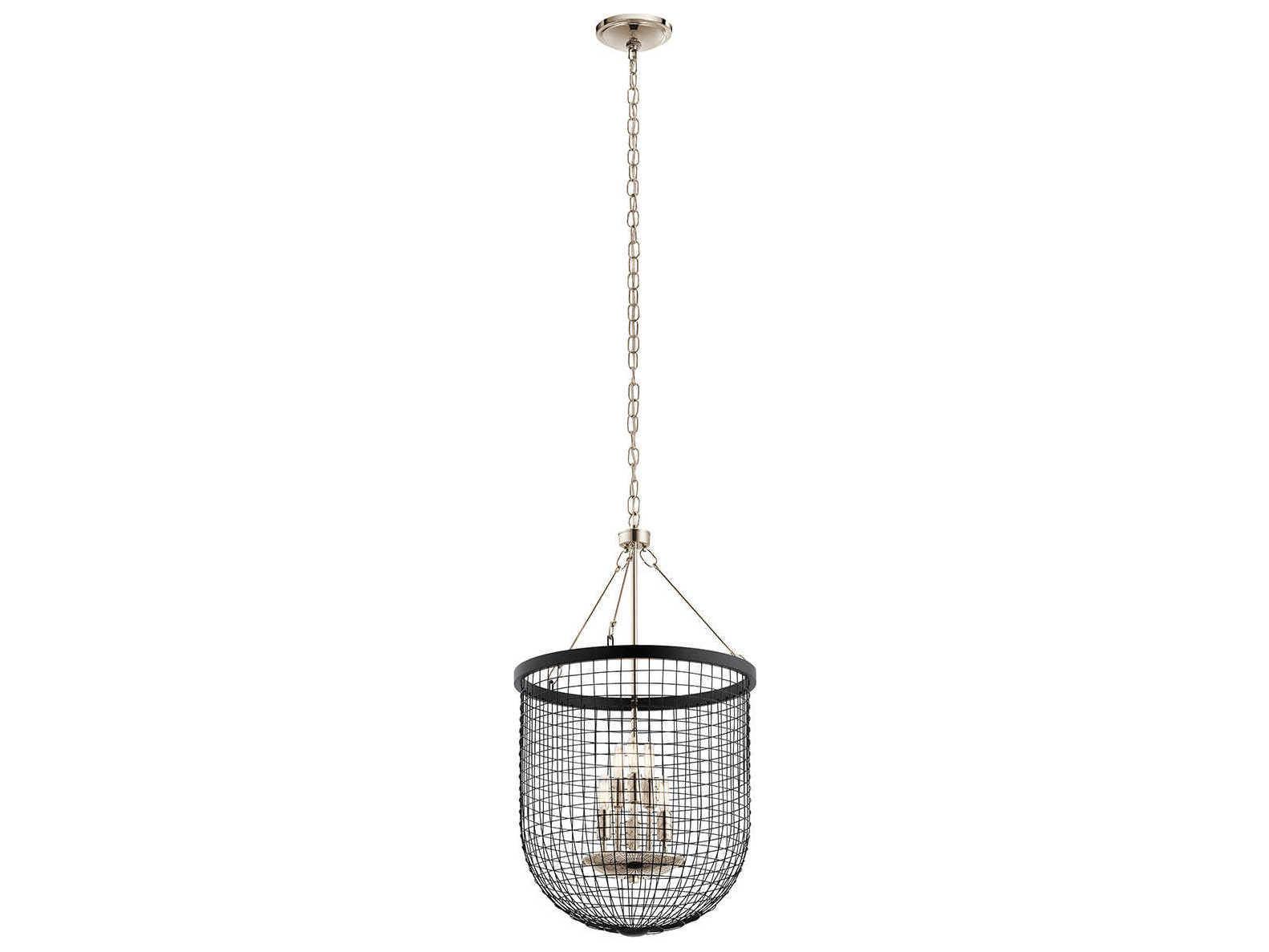 Kichler Byatt 6-Light Black Pendant