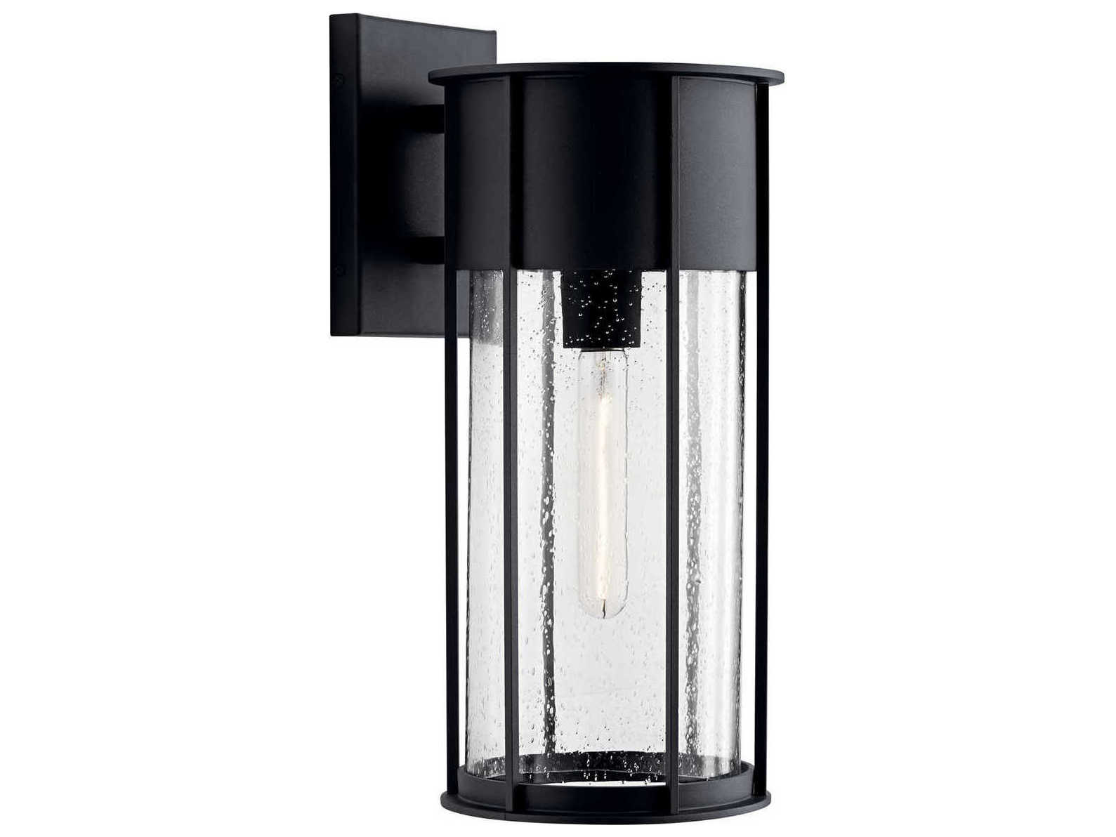 Kichler Camillo 1 - Light Glass Outdoor Wall Light