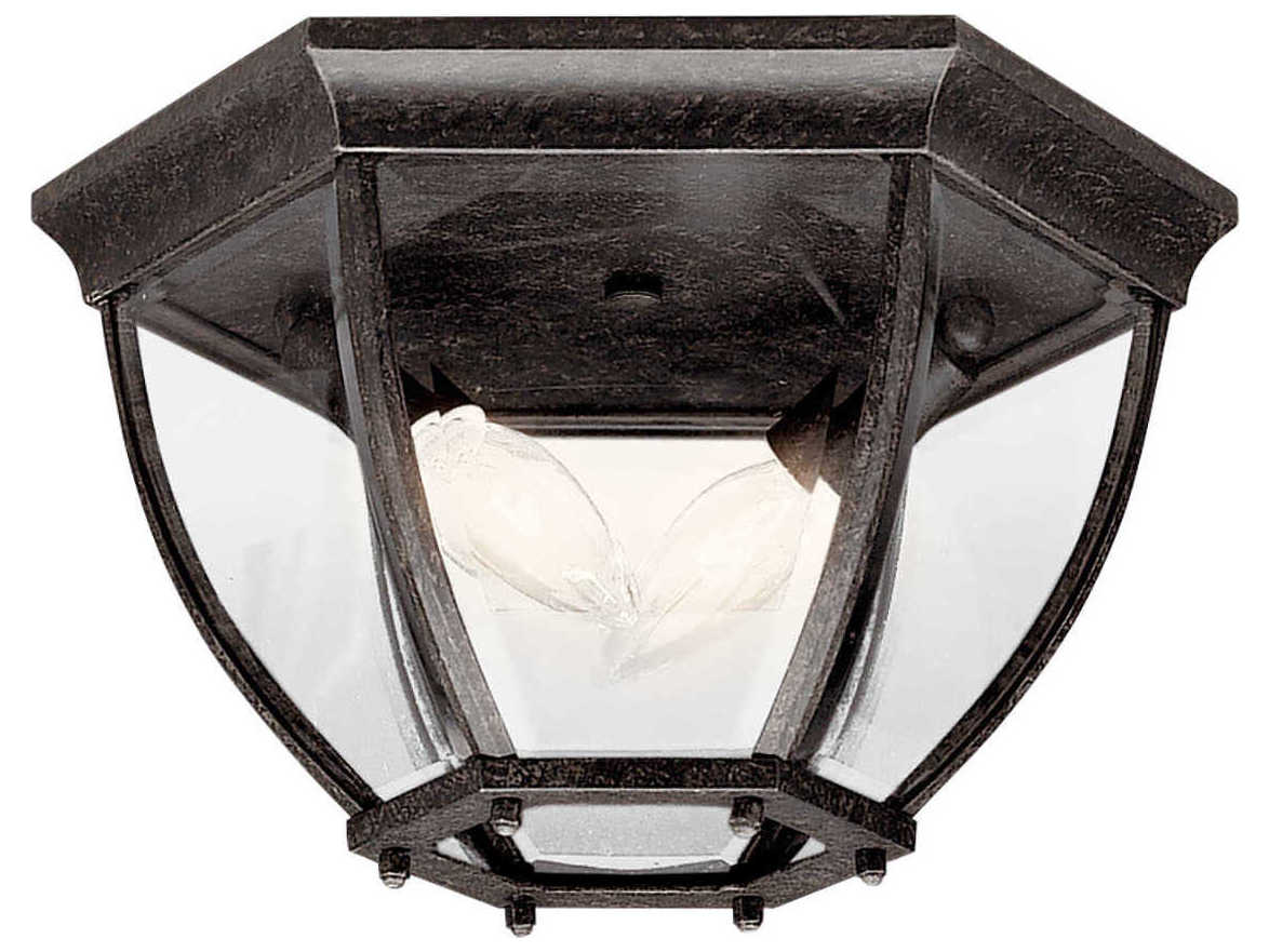 Kichler 2 - Light Glass Outdoor Ceiling Light